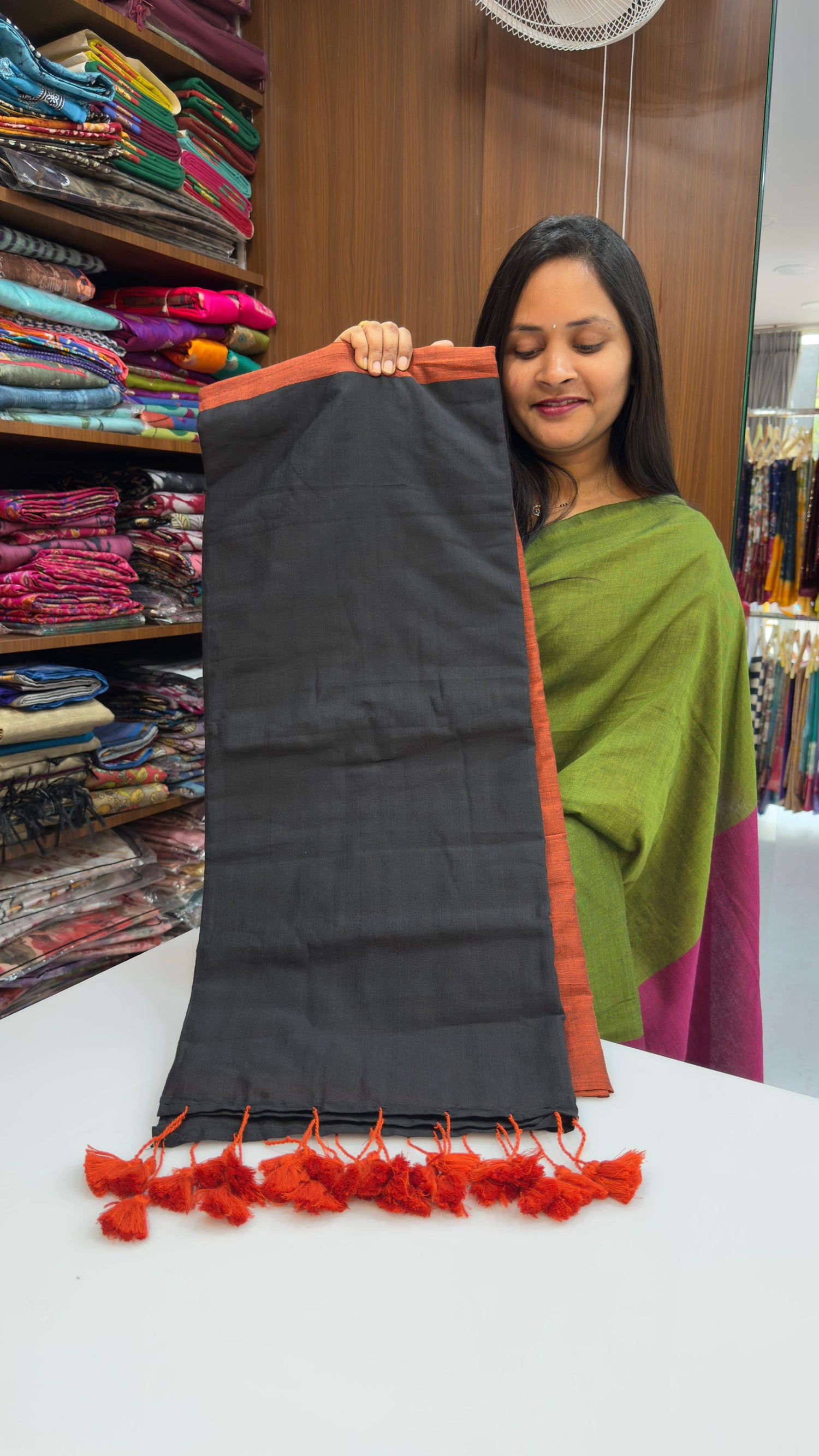 Pure Khadi cotton saree