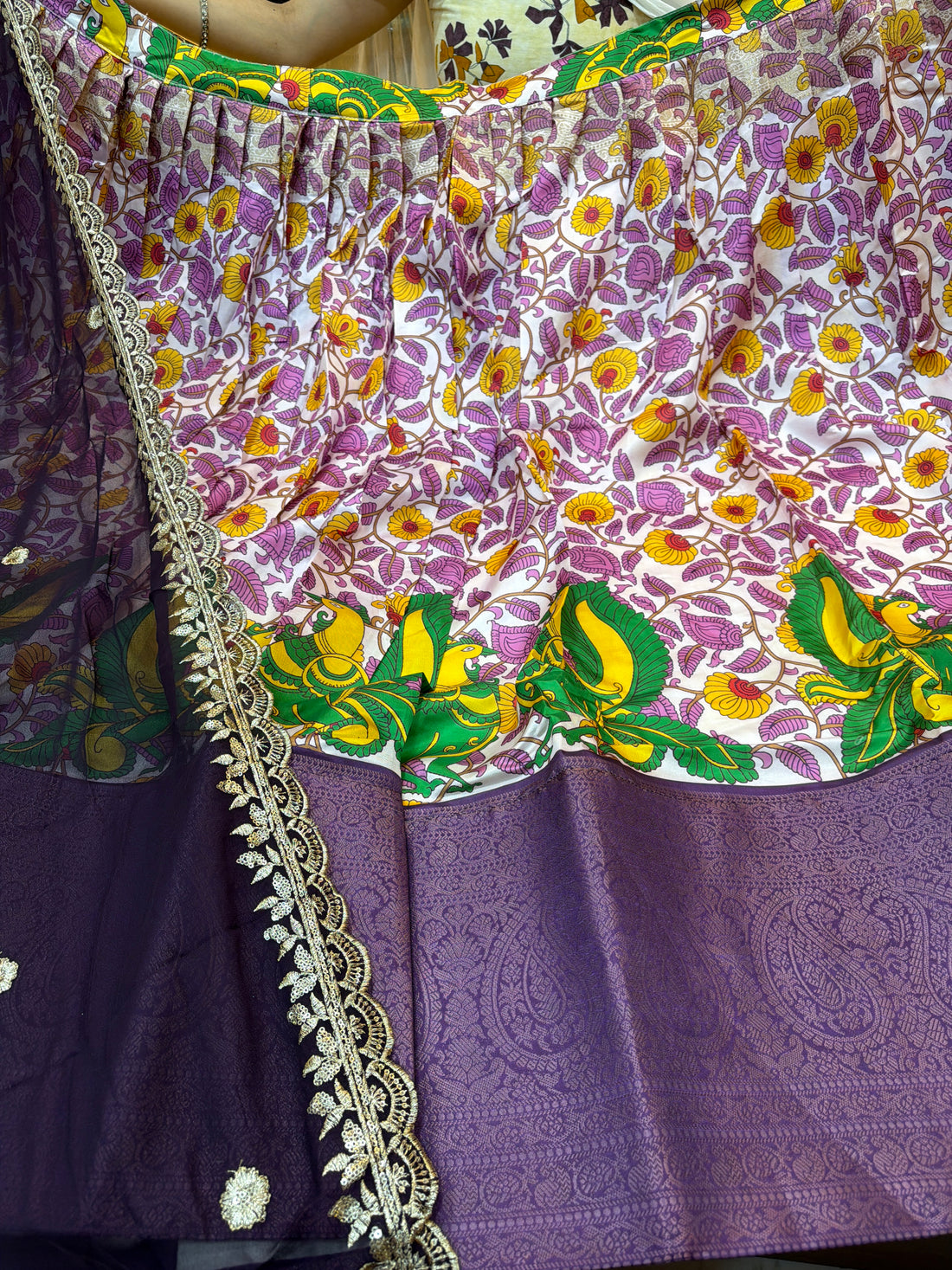 Kalamkari lehengas