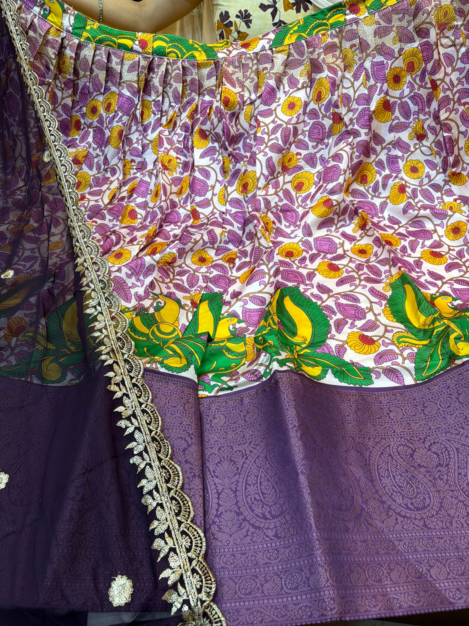 Kalamkari lehengas