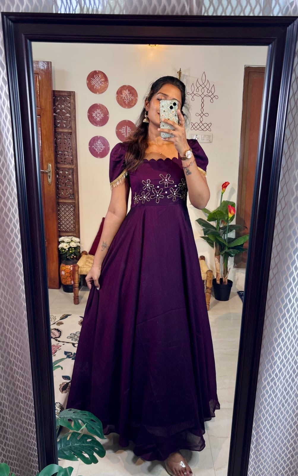 Party wear frock(NON-STORE)