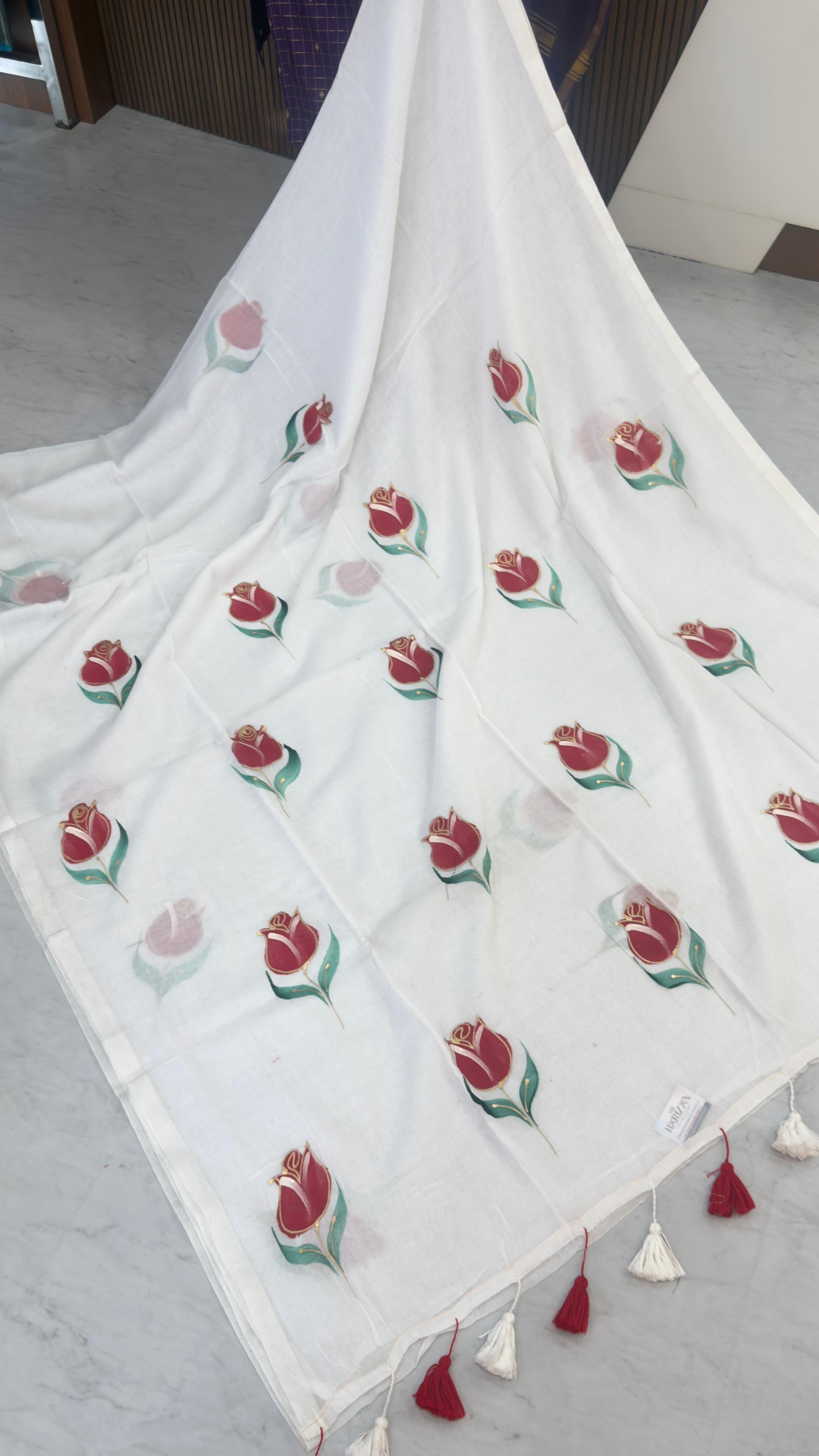 Mul cotton sarees(No blouse)