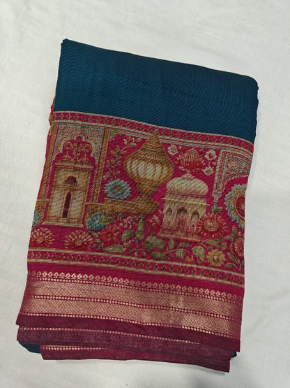 Maheshwari silk saree