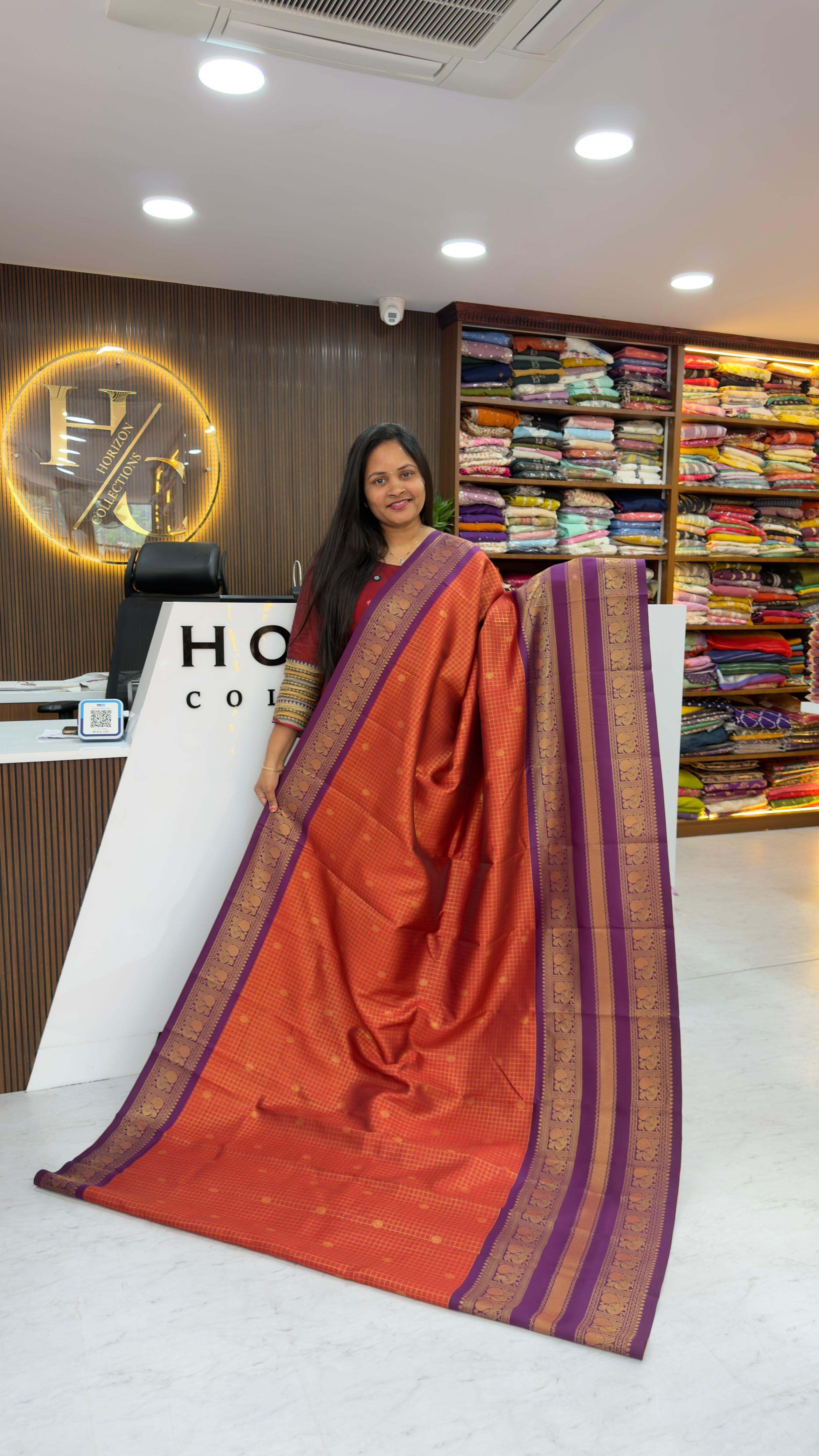 Vintage style Semi Pattu sarees