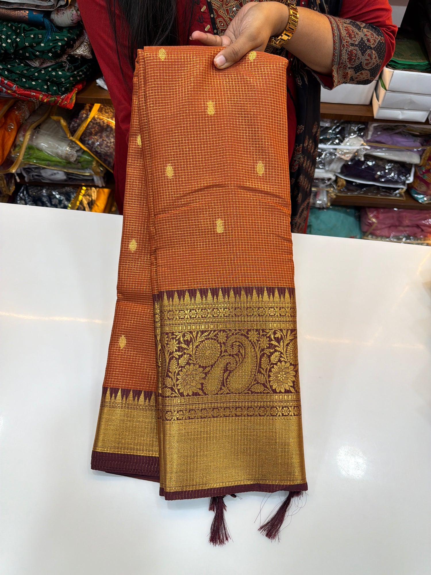 Vintage Big Border Chexs