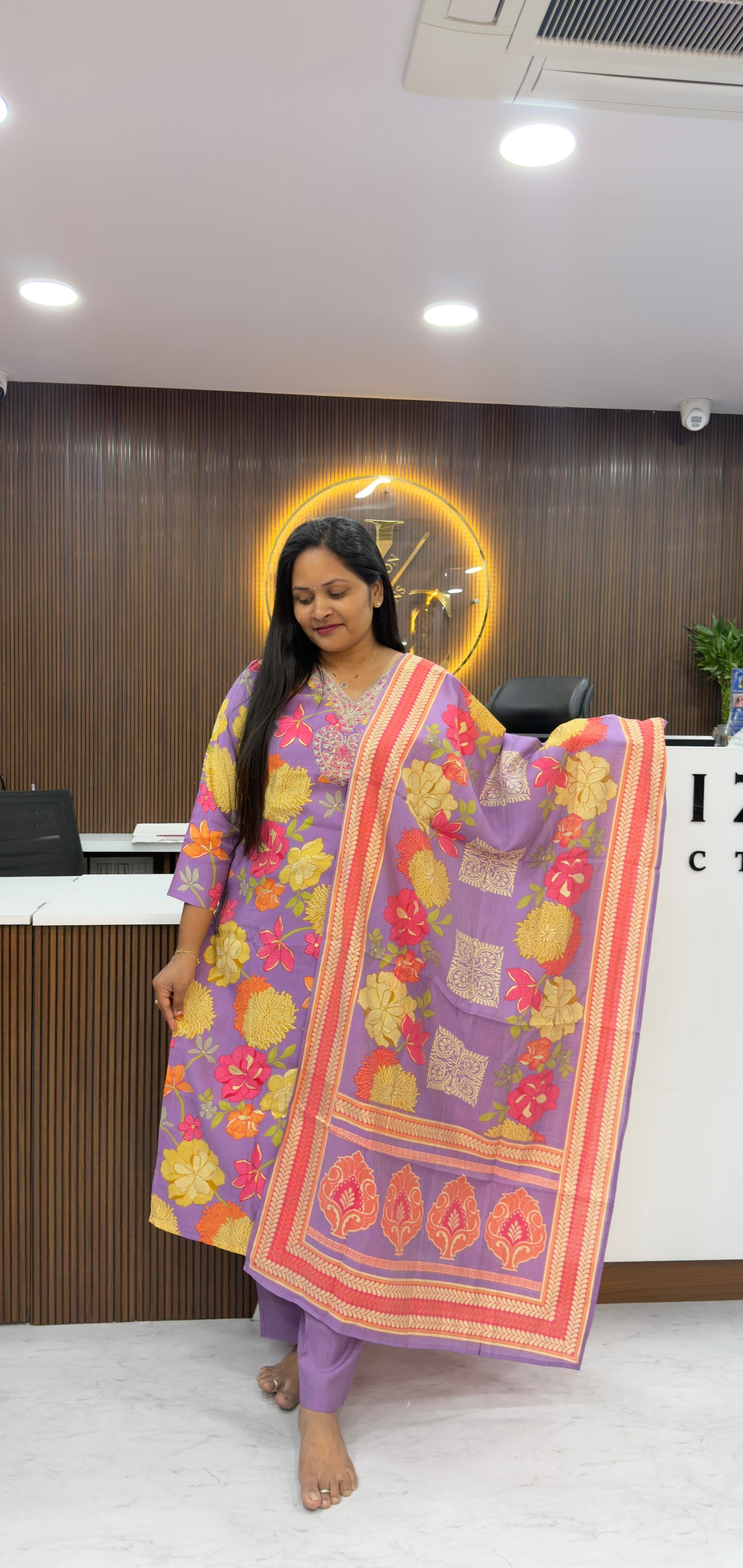 3 piece party wear sets