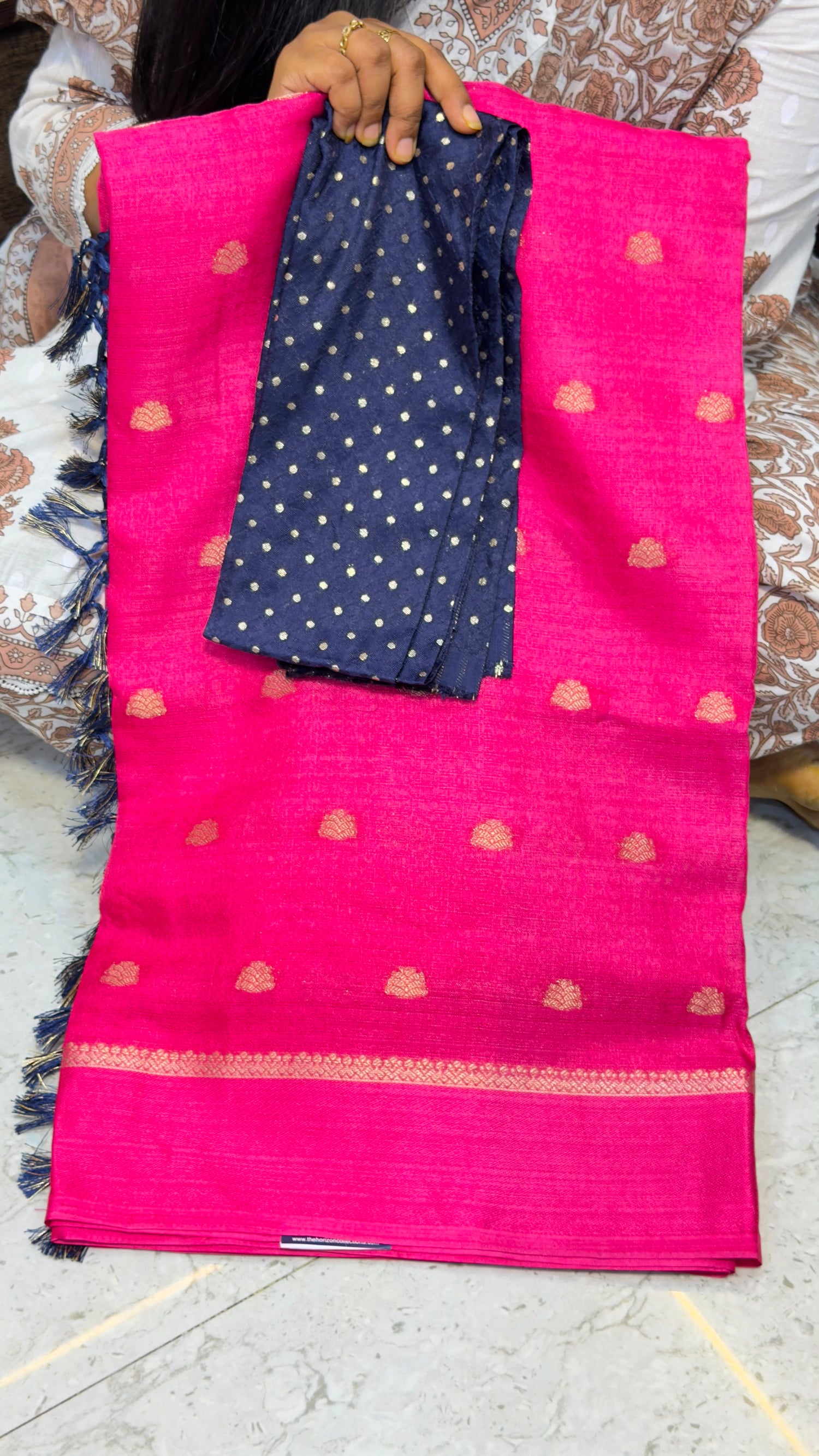 Tussar Banarasi Georgette saree