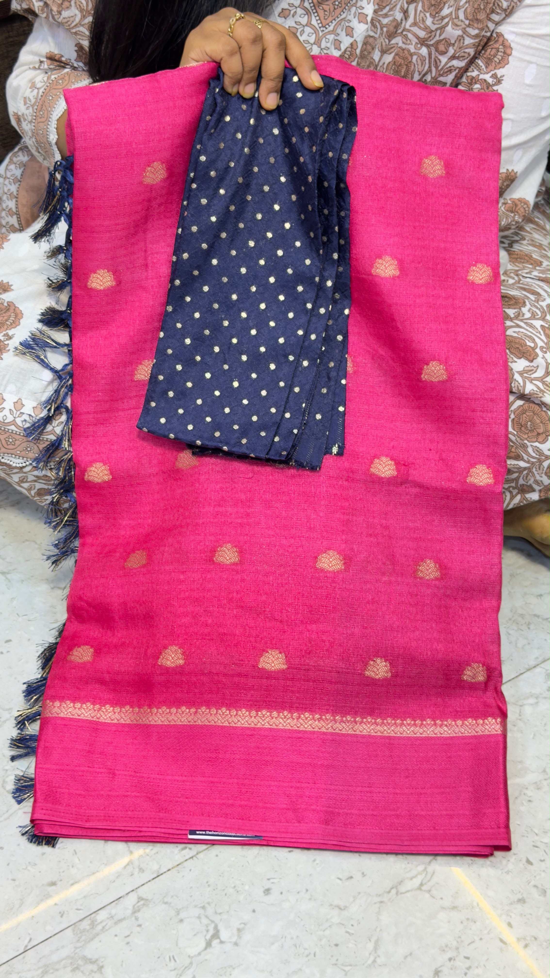 Tussar Banarasi Georgette saree