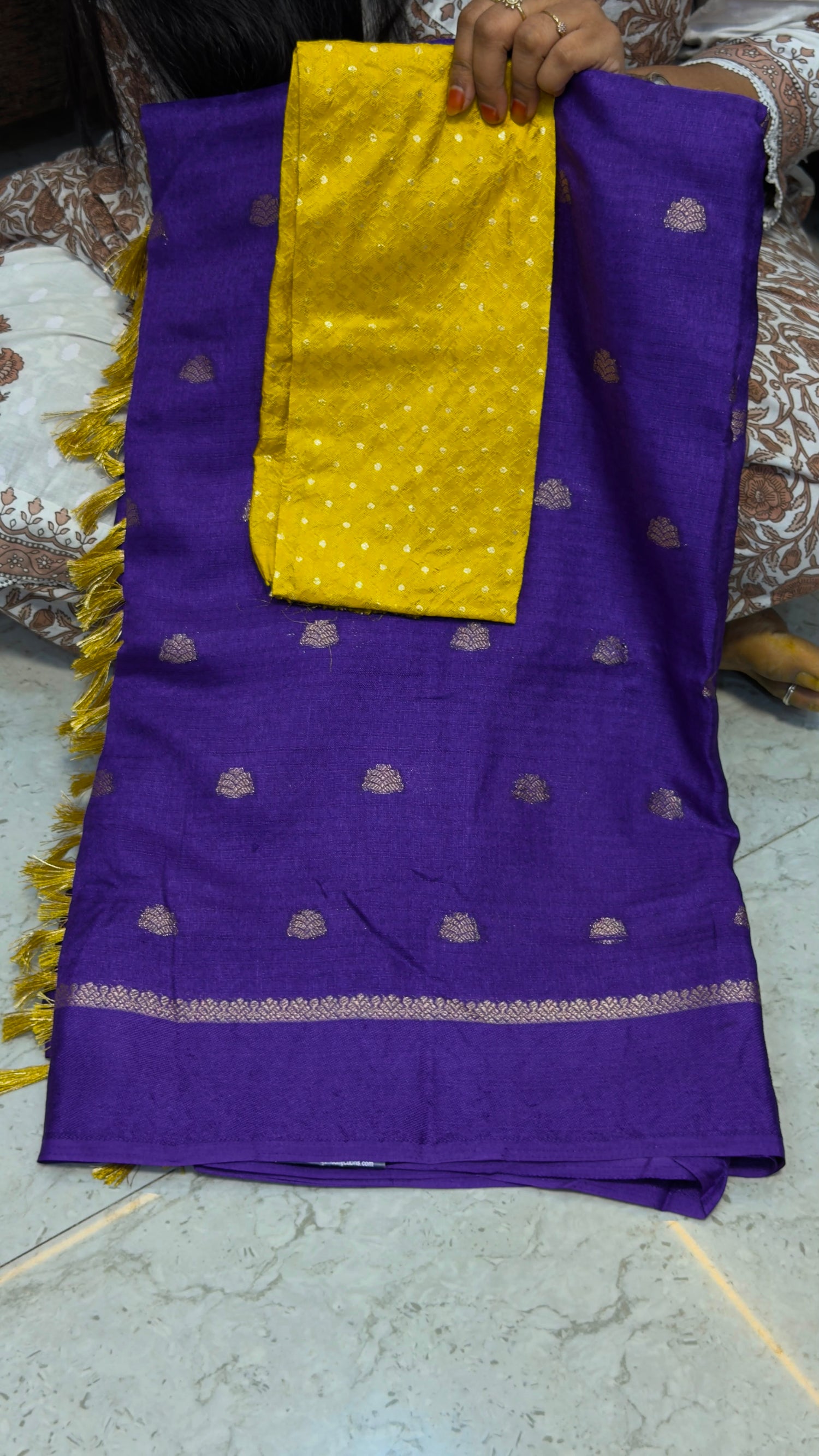 Tussar Banarasi Georgette saree