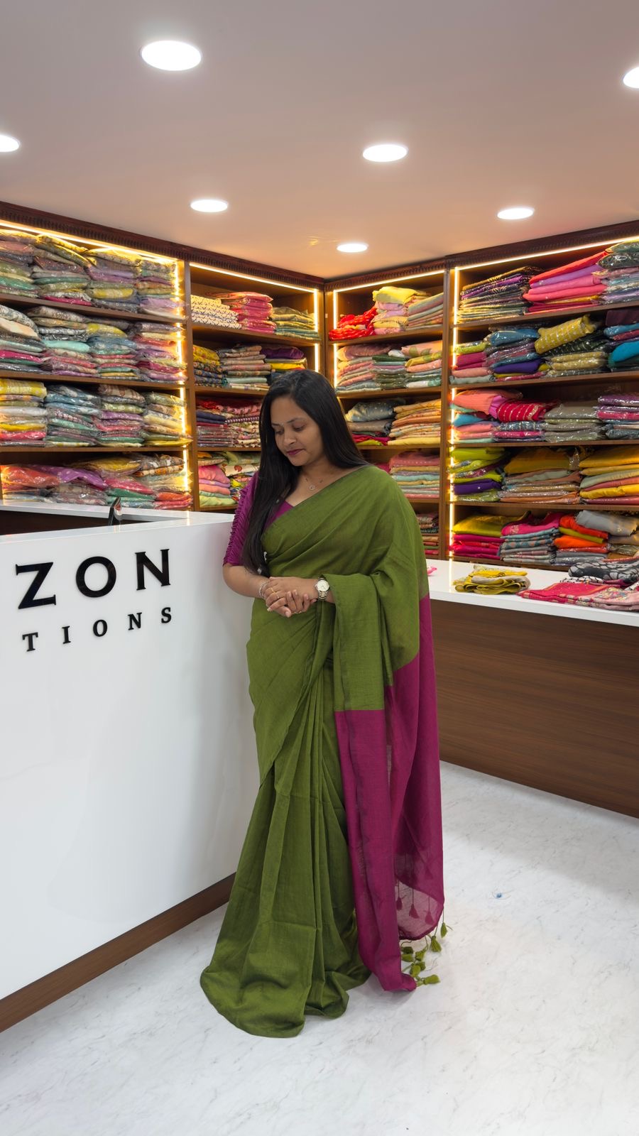 Khadhi cotton sarees