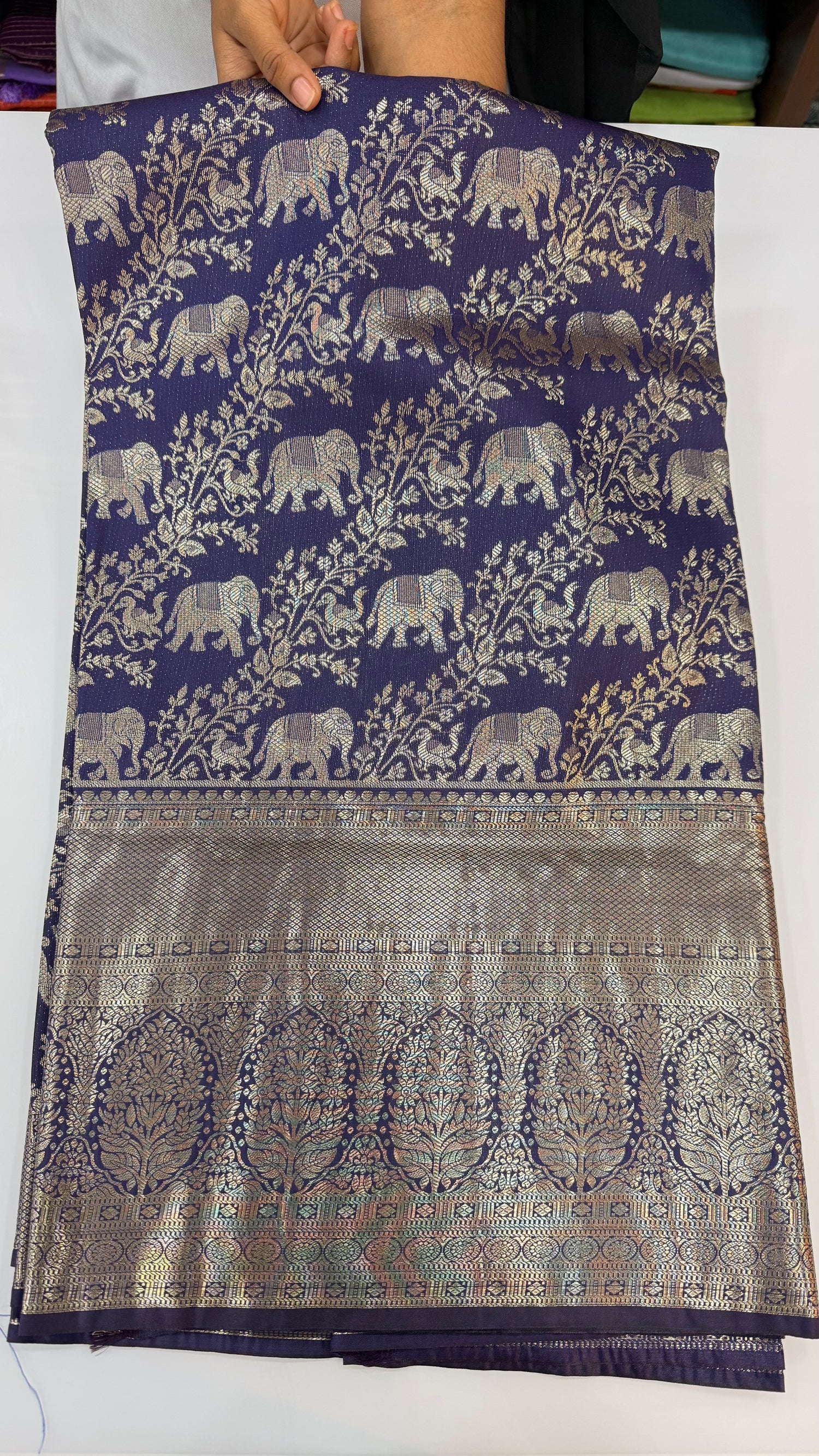 Bridal Meenakari sarees