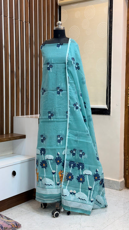 Jamdhani dress materials