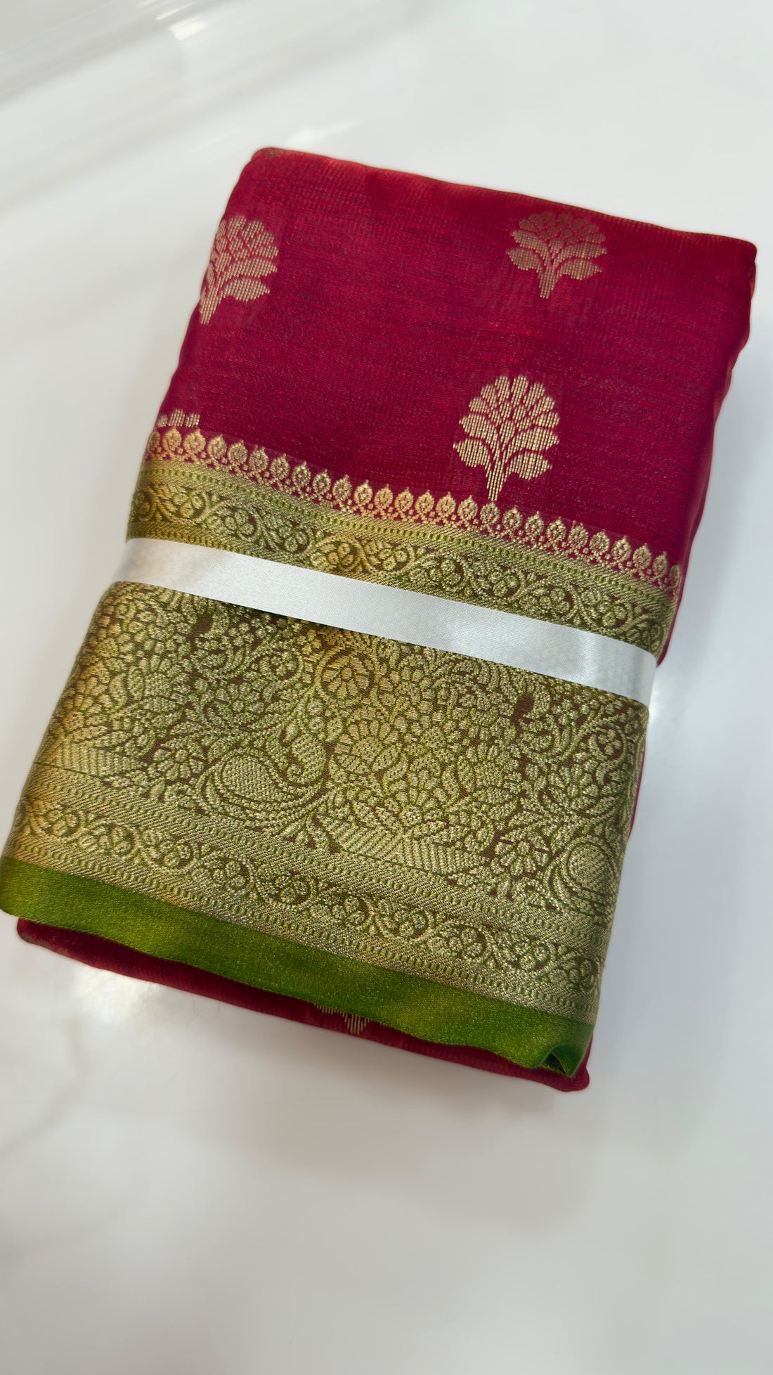 Soft Kanchi Patti inspired sarees