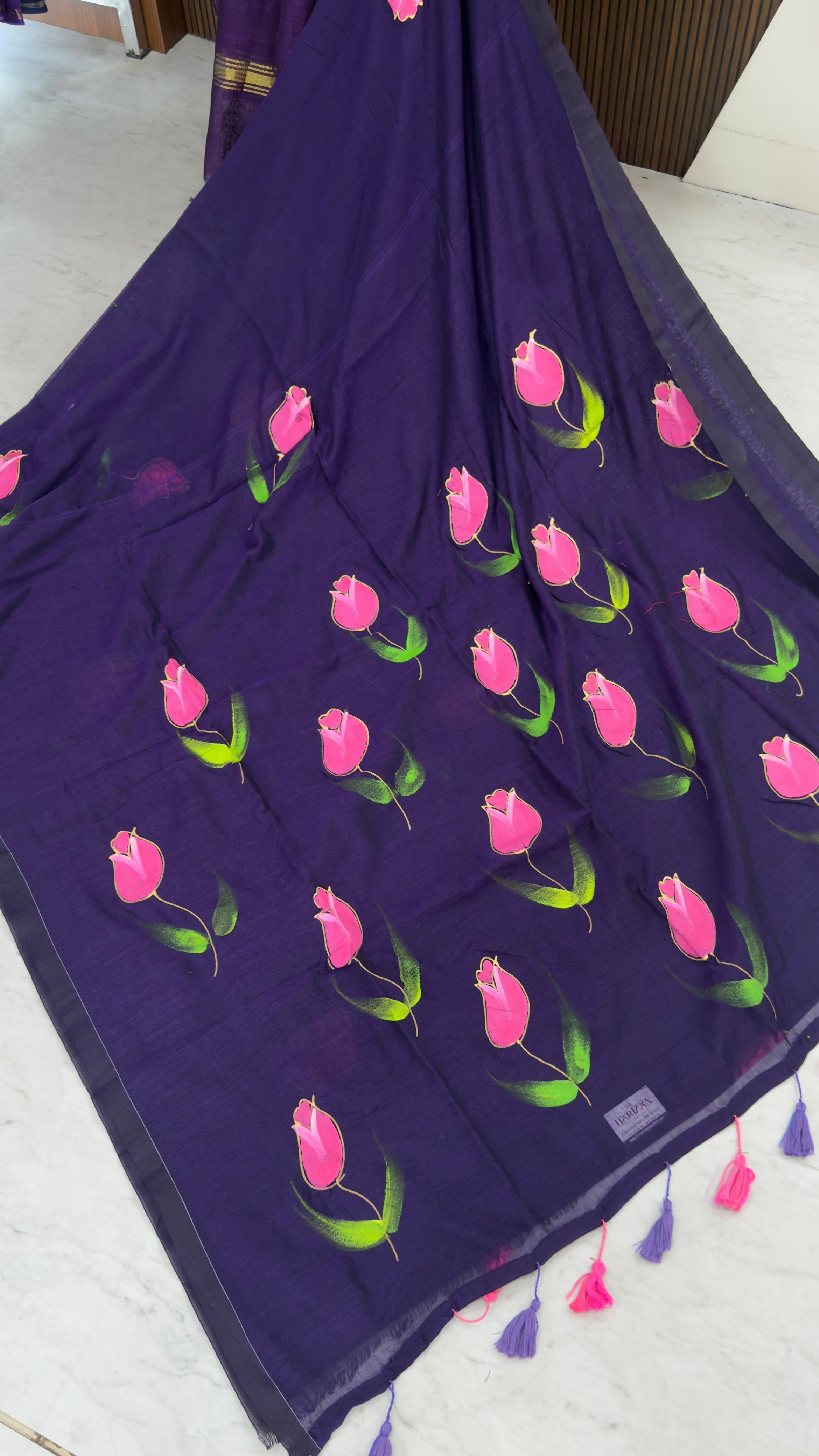 Mul cotton sarees(No blouse)