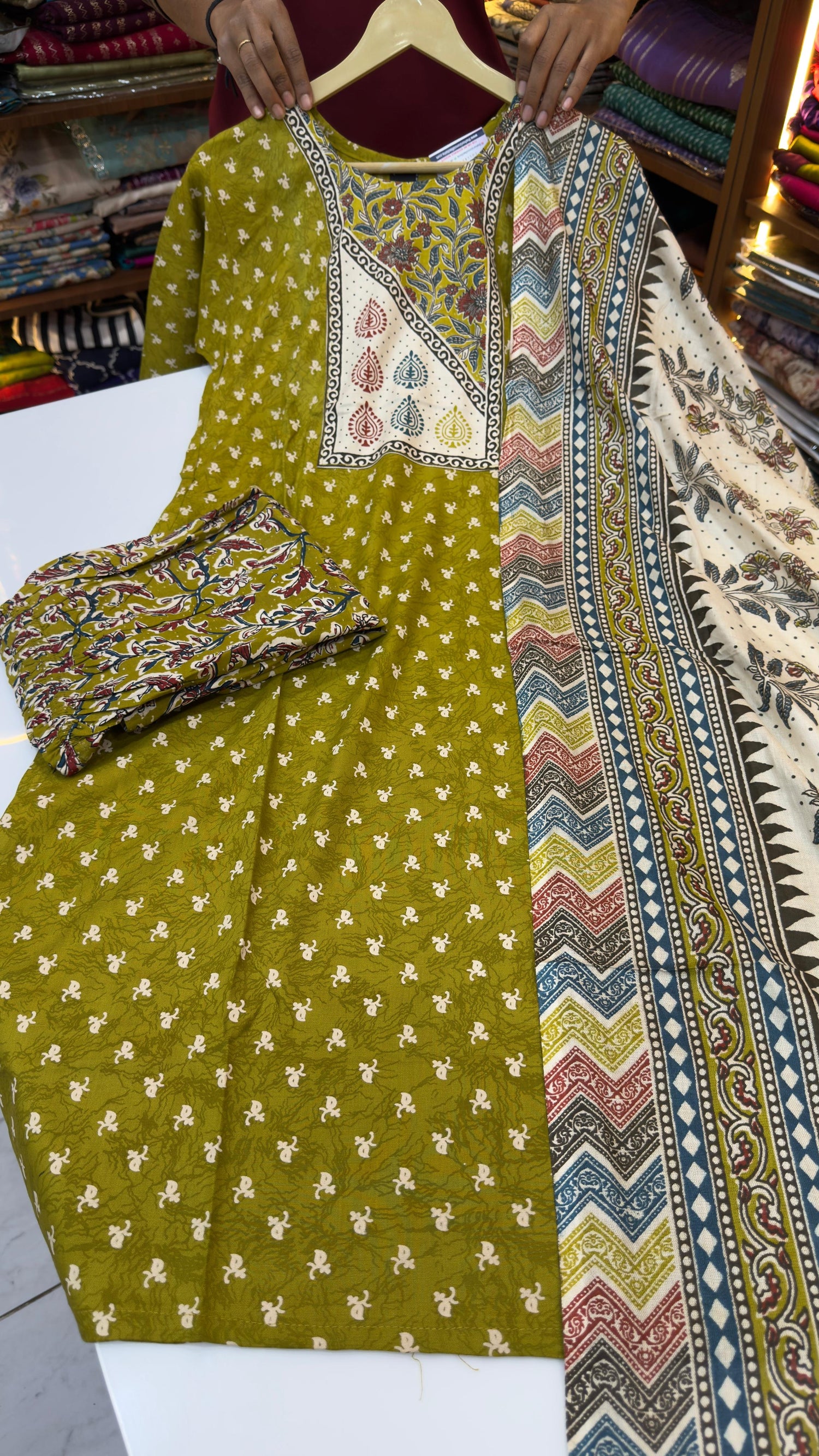 Rayon three piece sets