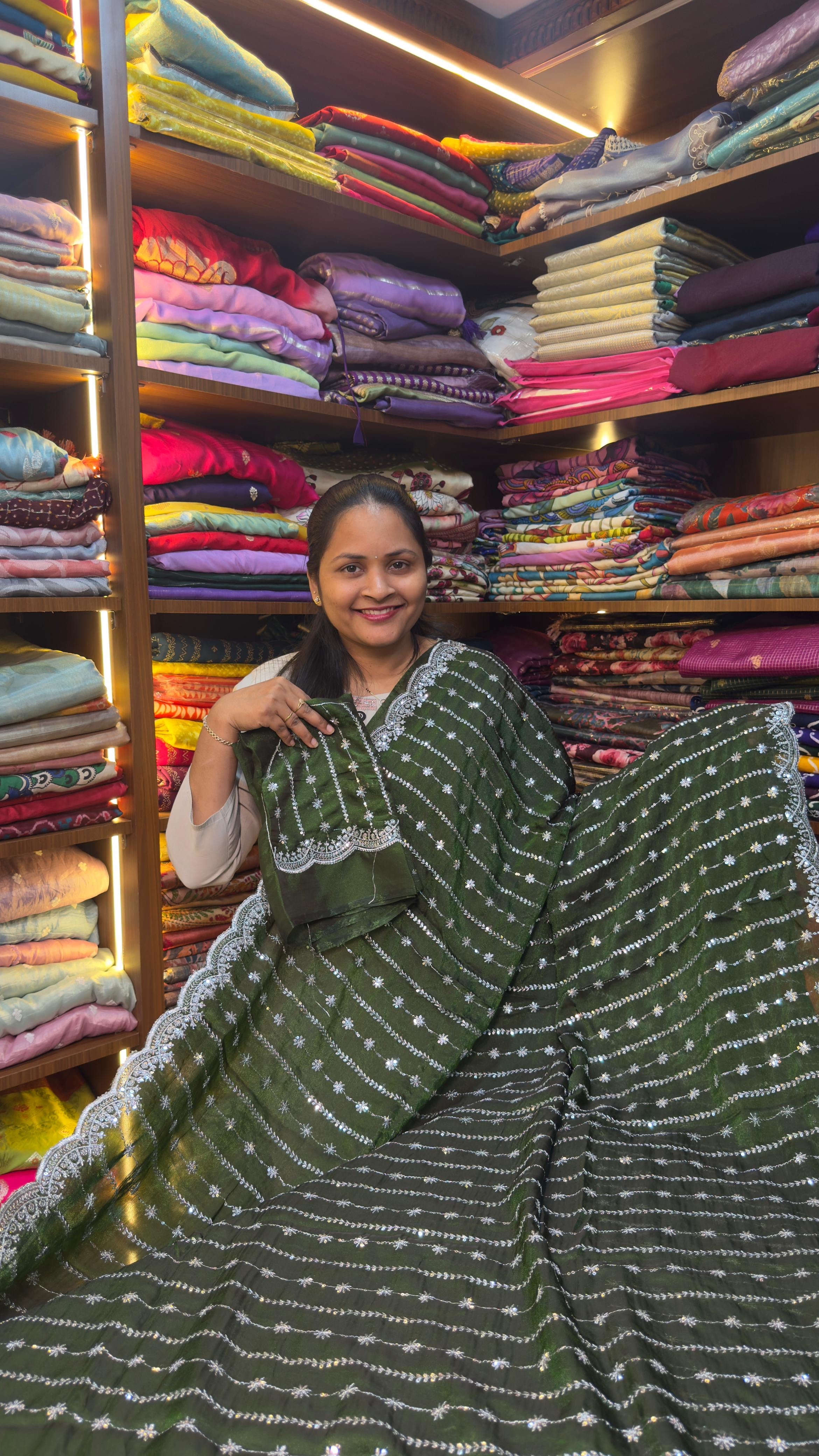 Fendy silk sarees