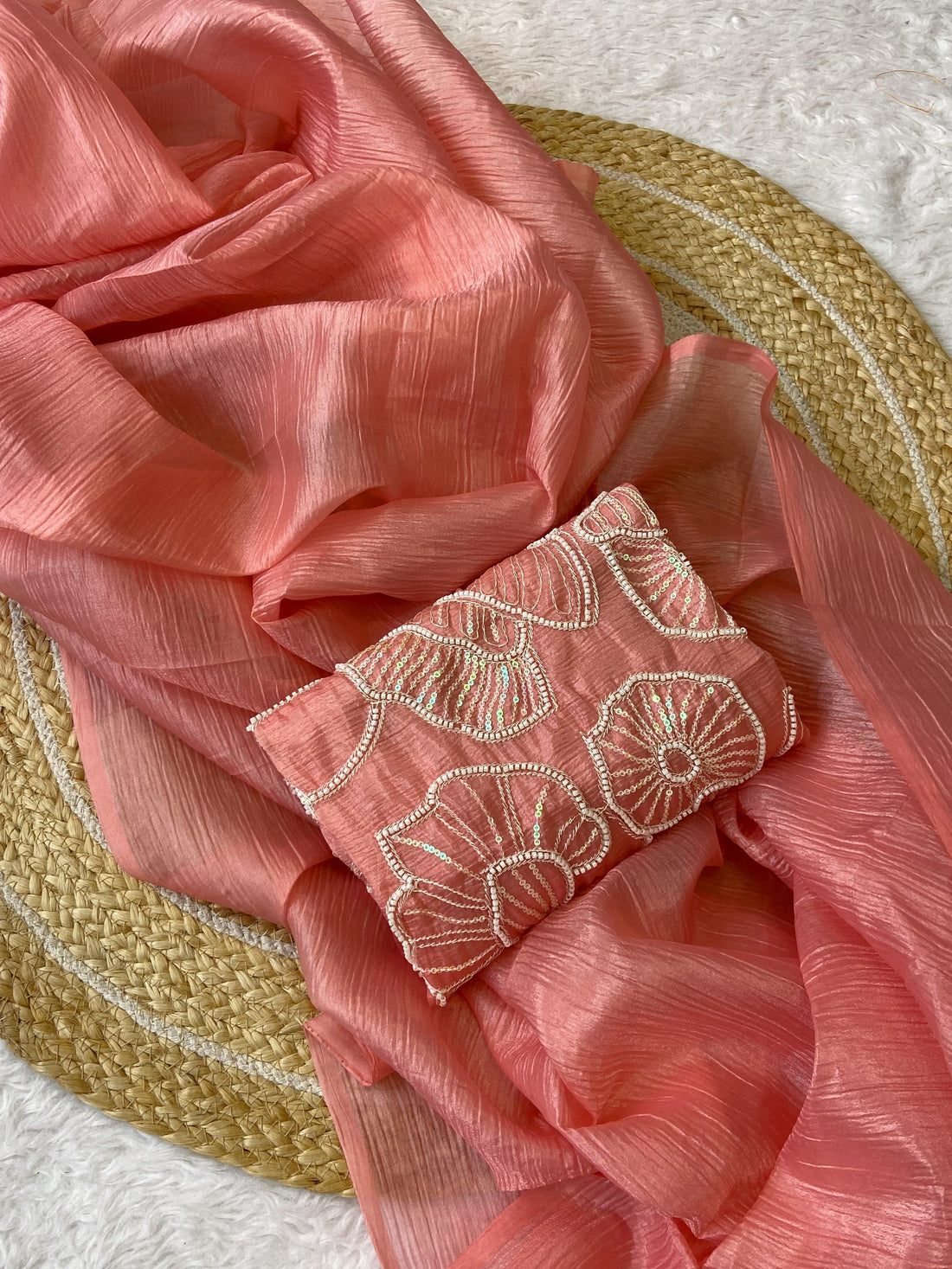 Soft candy crush saree