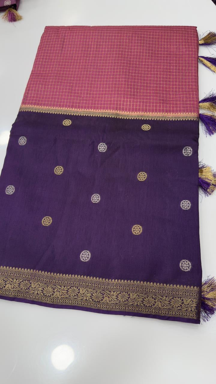 Russian crepe sarees