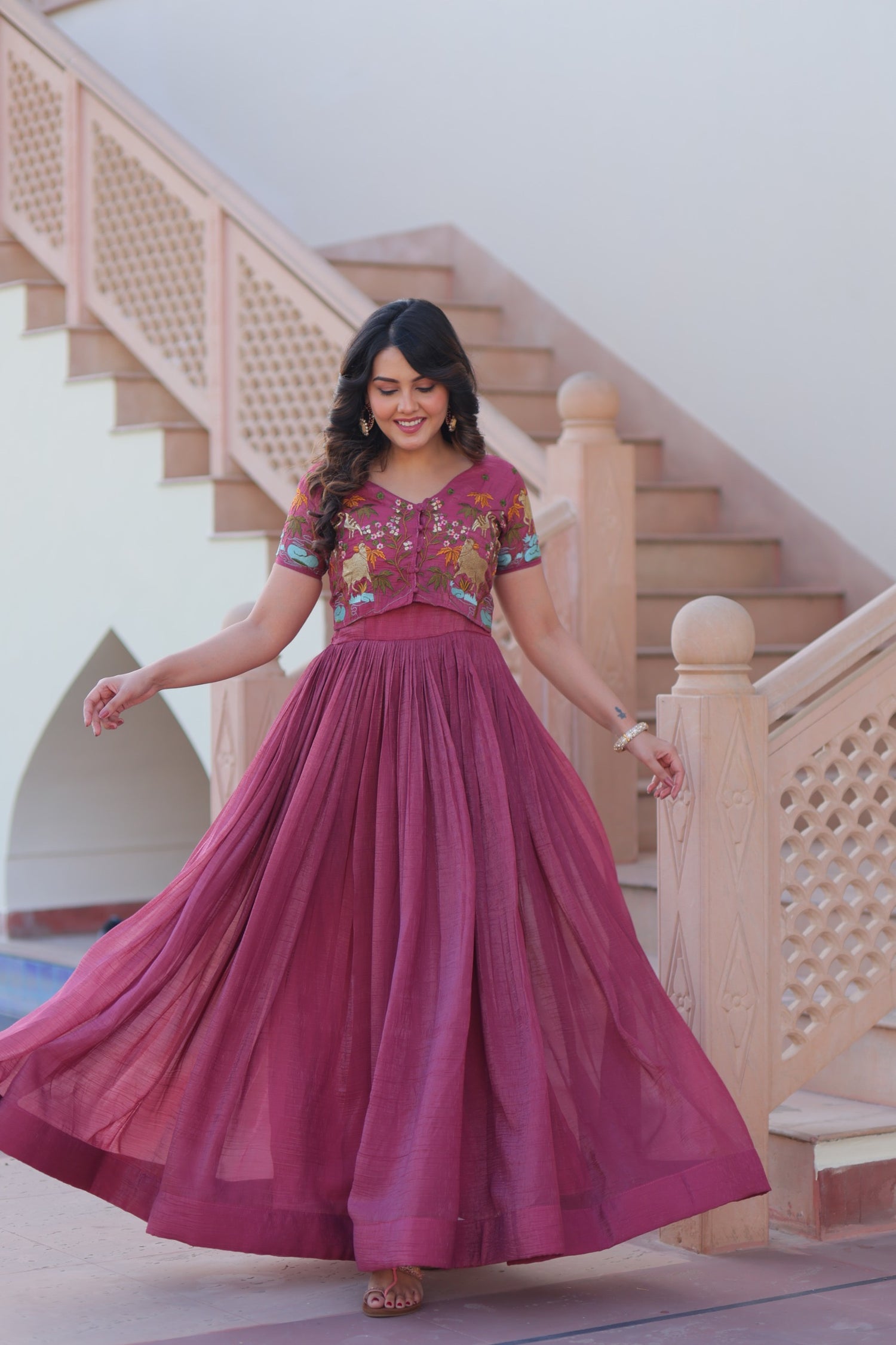 PREMIUM DESIGNER READYMADE KOTI-GOWN COLLECTIONS.