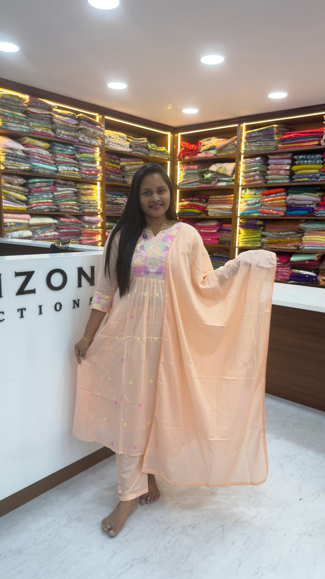 Premium Mul cotton dress
