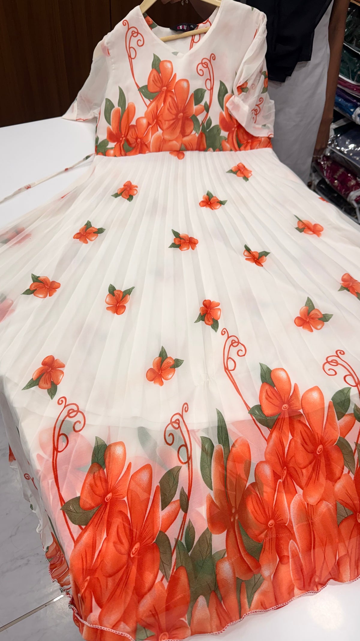 Georgette frock