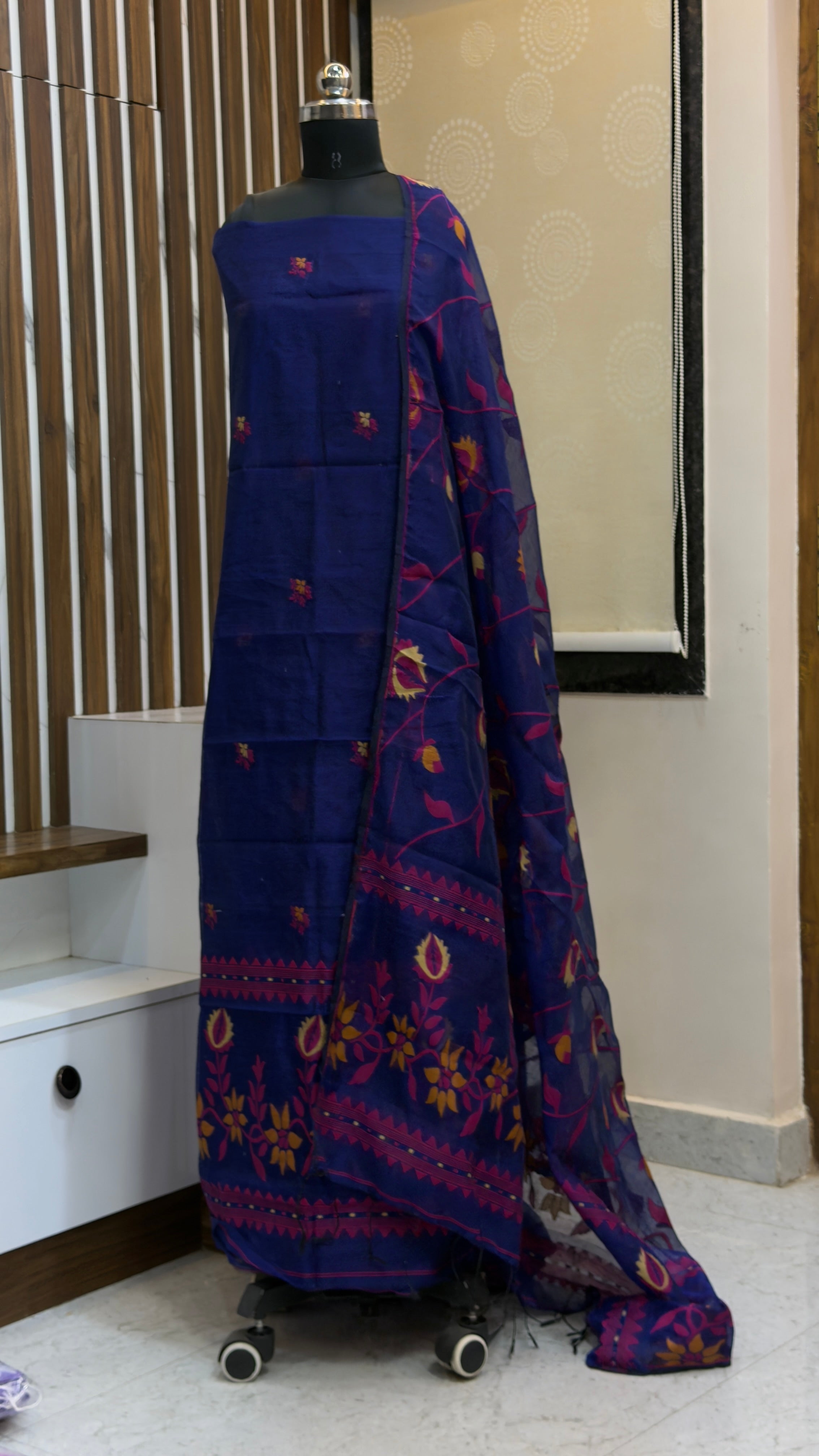 Jamdhani dress materials