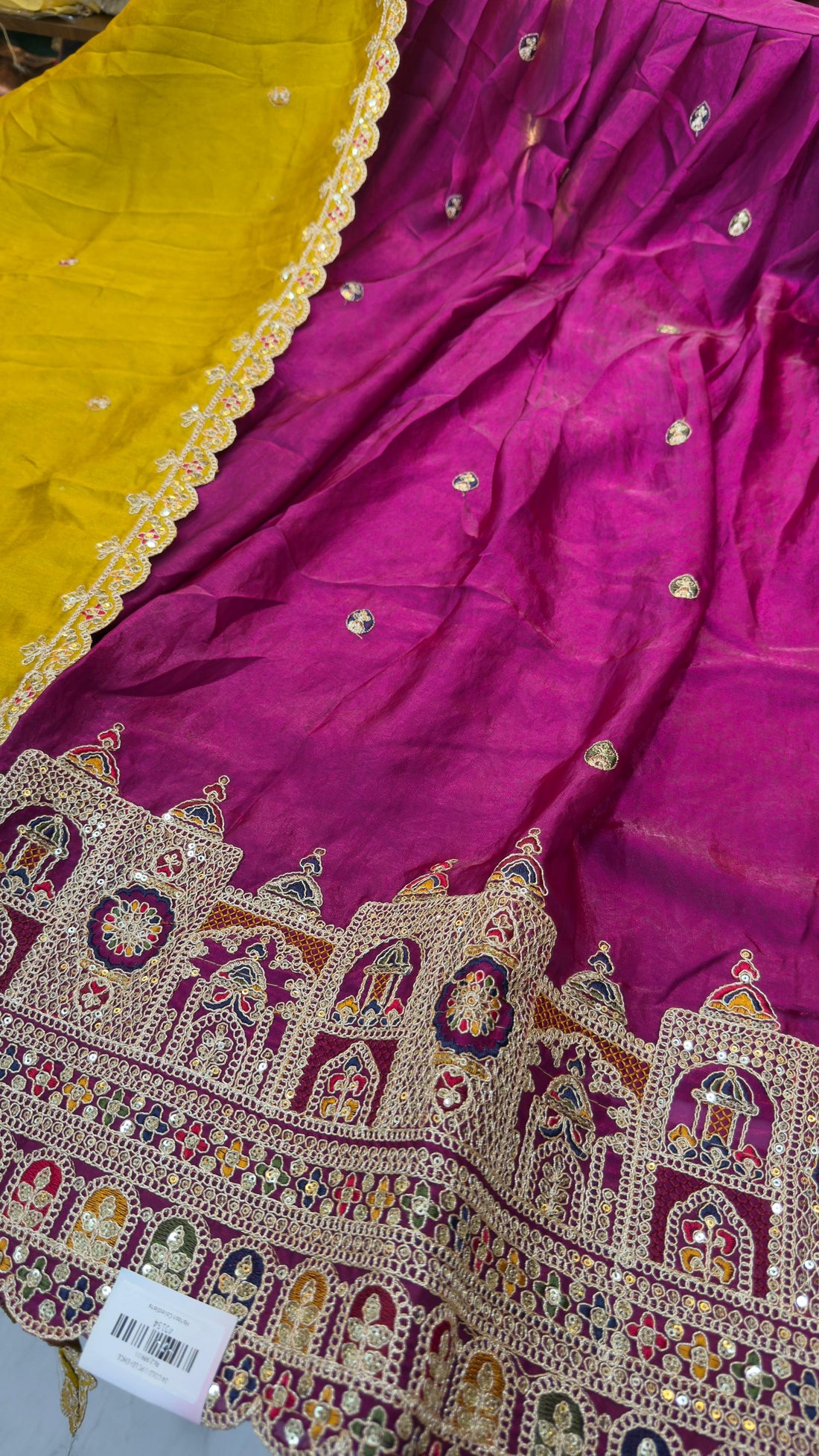 Space silk Lehengas