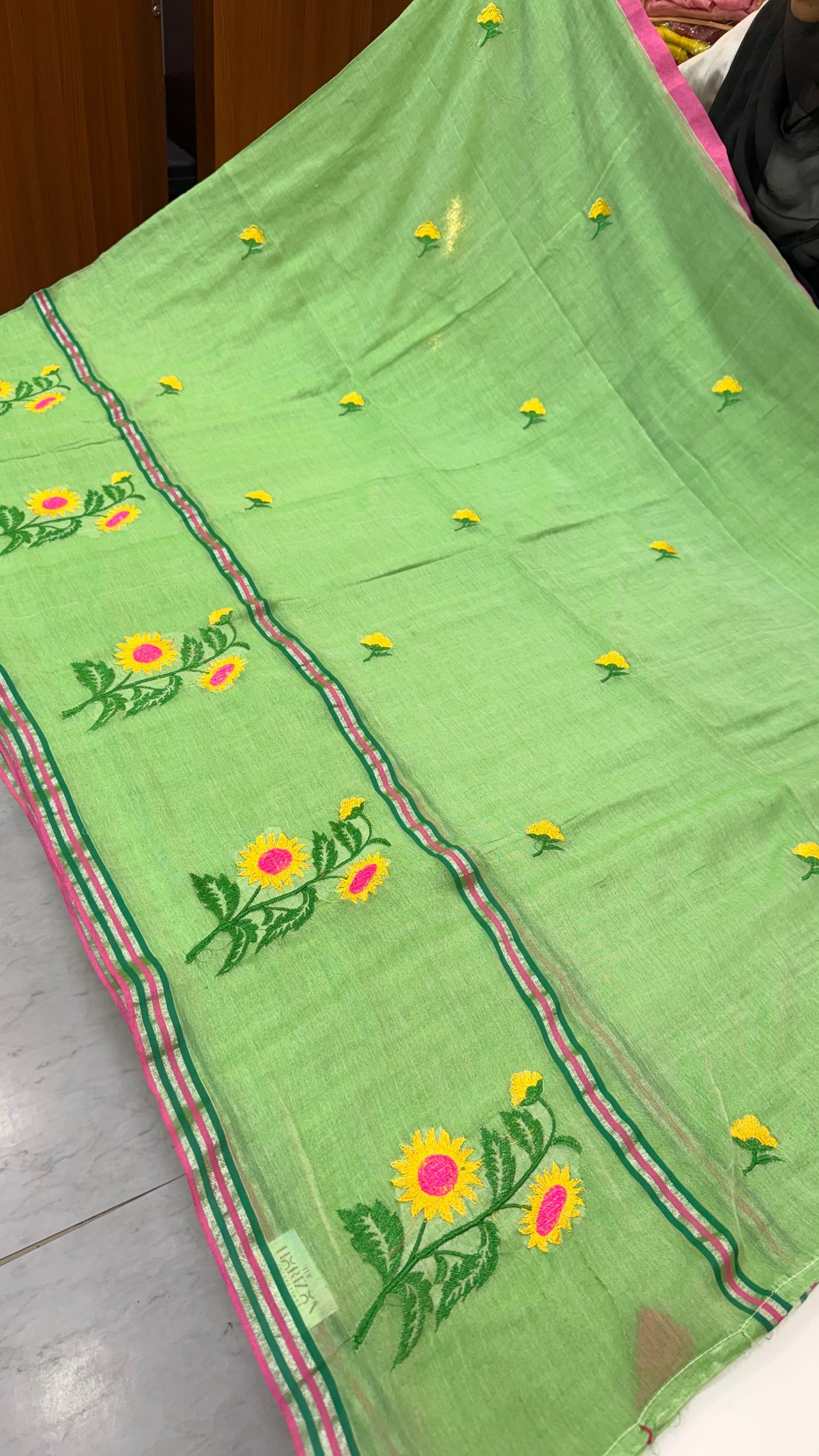 Mul cotton saree