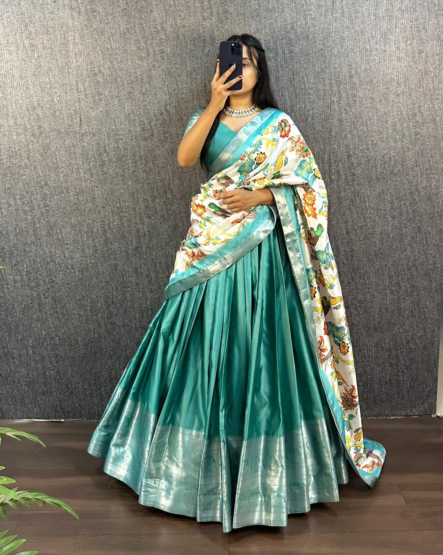 Traditional plain lehengas