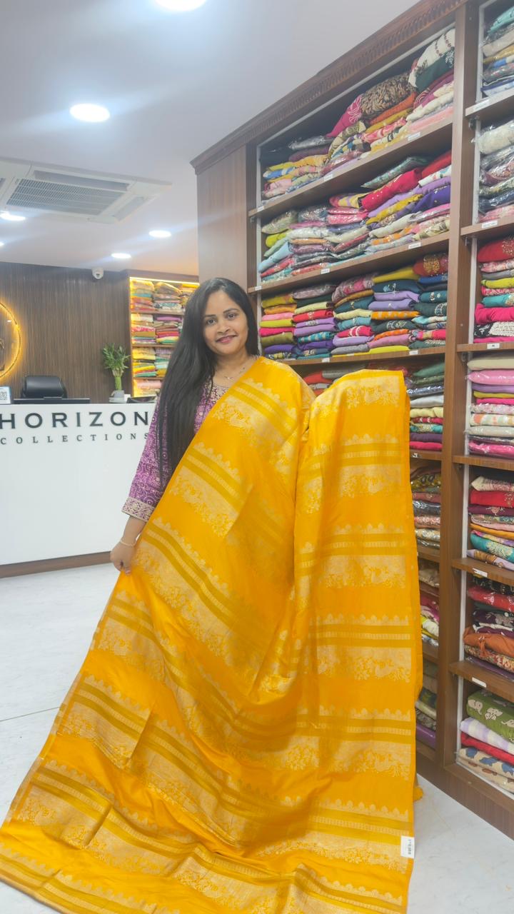 Banarasi stripes zari saree