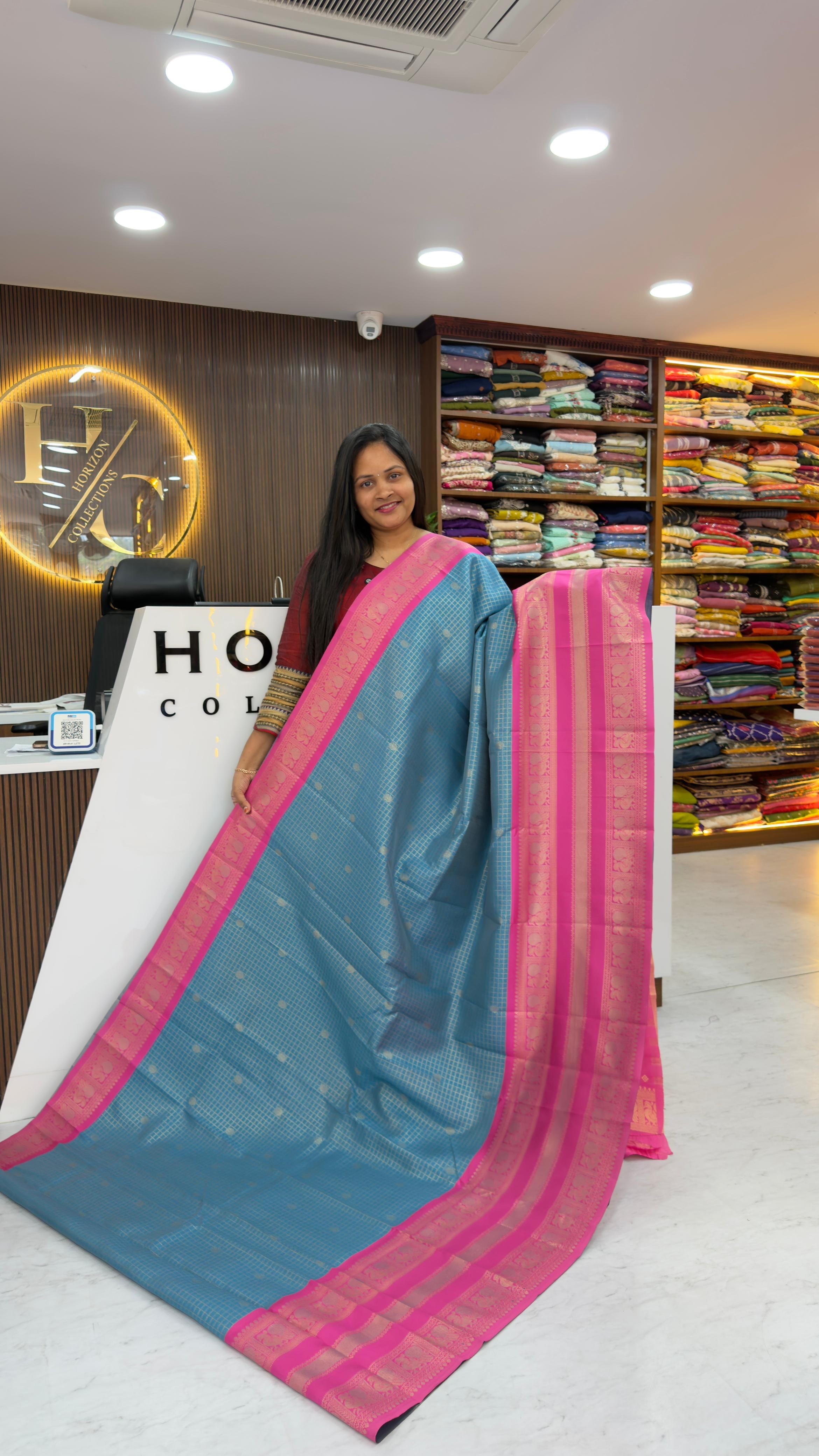 Vintage style Semi Pattu sarees