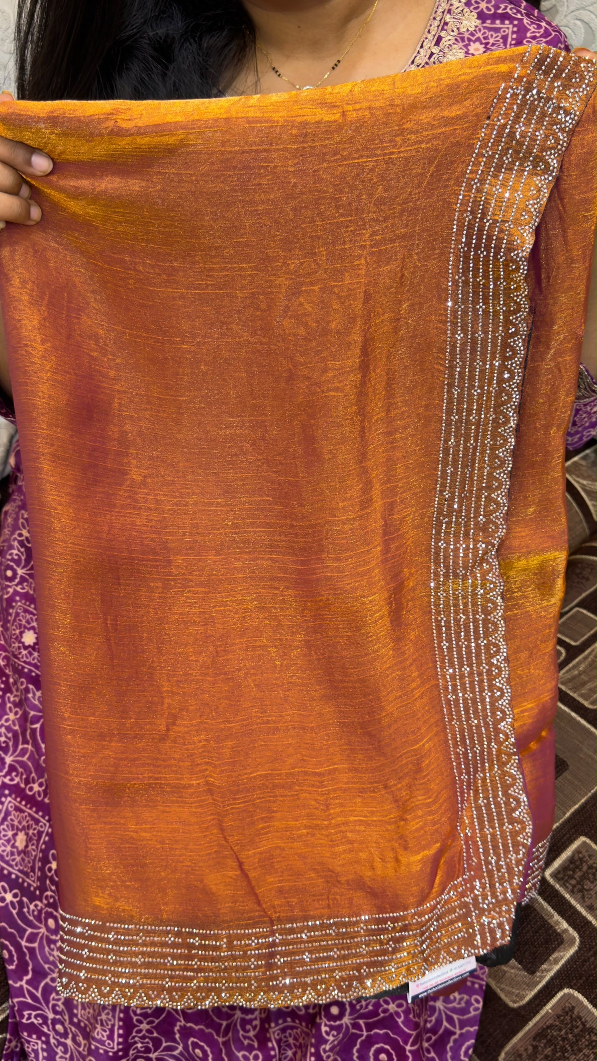 Fendy silk party wear sarees