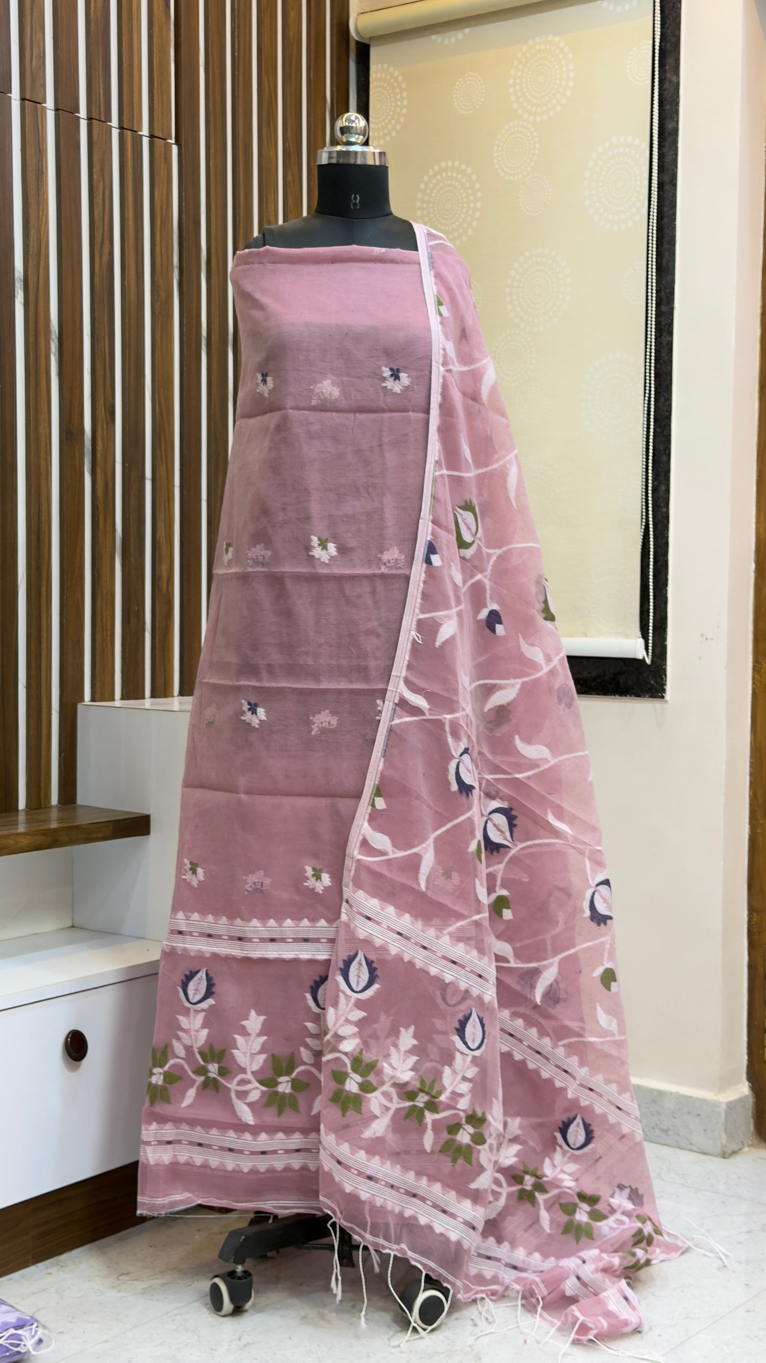 Jamdhani dress materials