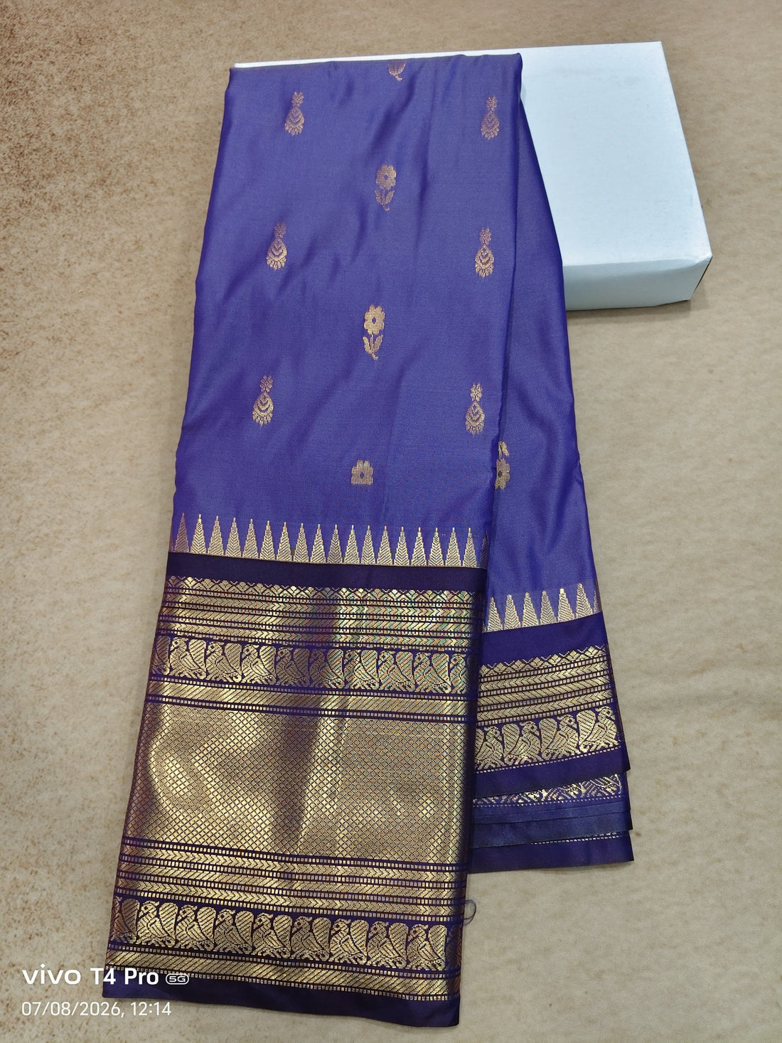 Vintage semi Kanchi pattu sarees