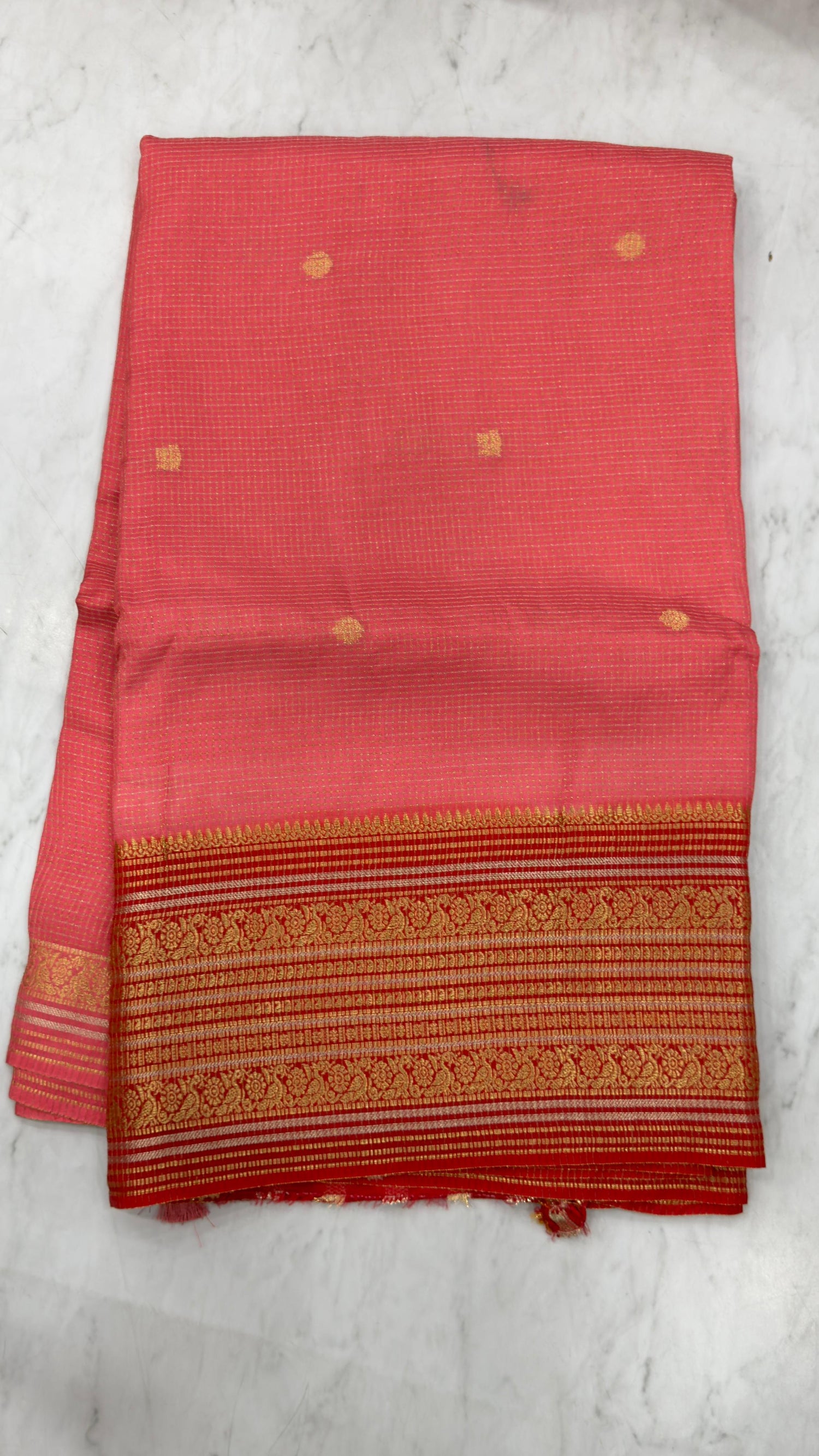 Banarasi vintage chexs sarees