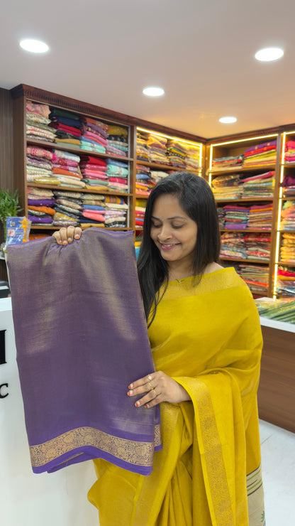 Tissue munga Banarsi sarees