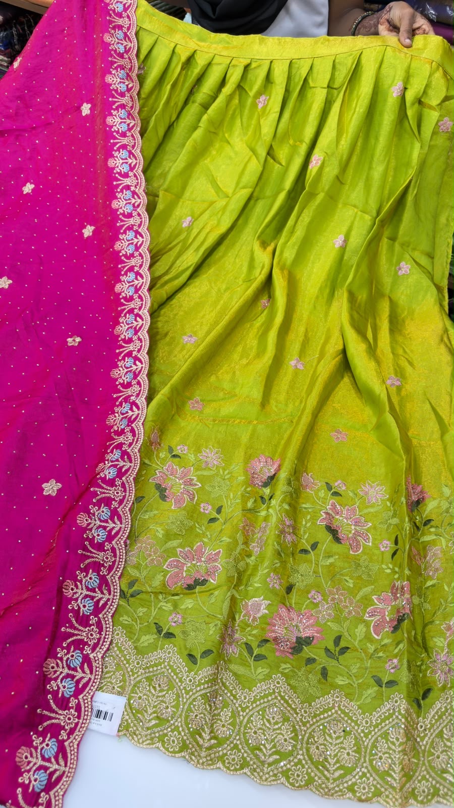 Space silk designer Lehenga