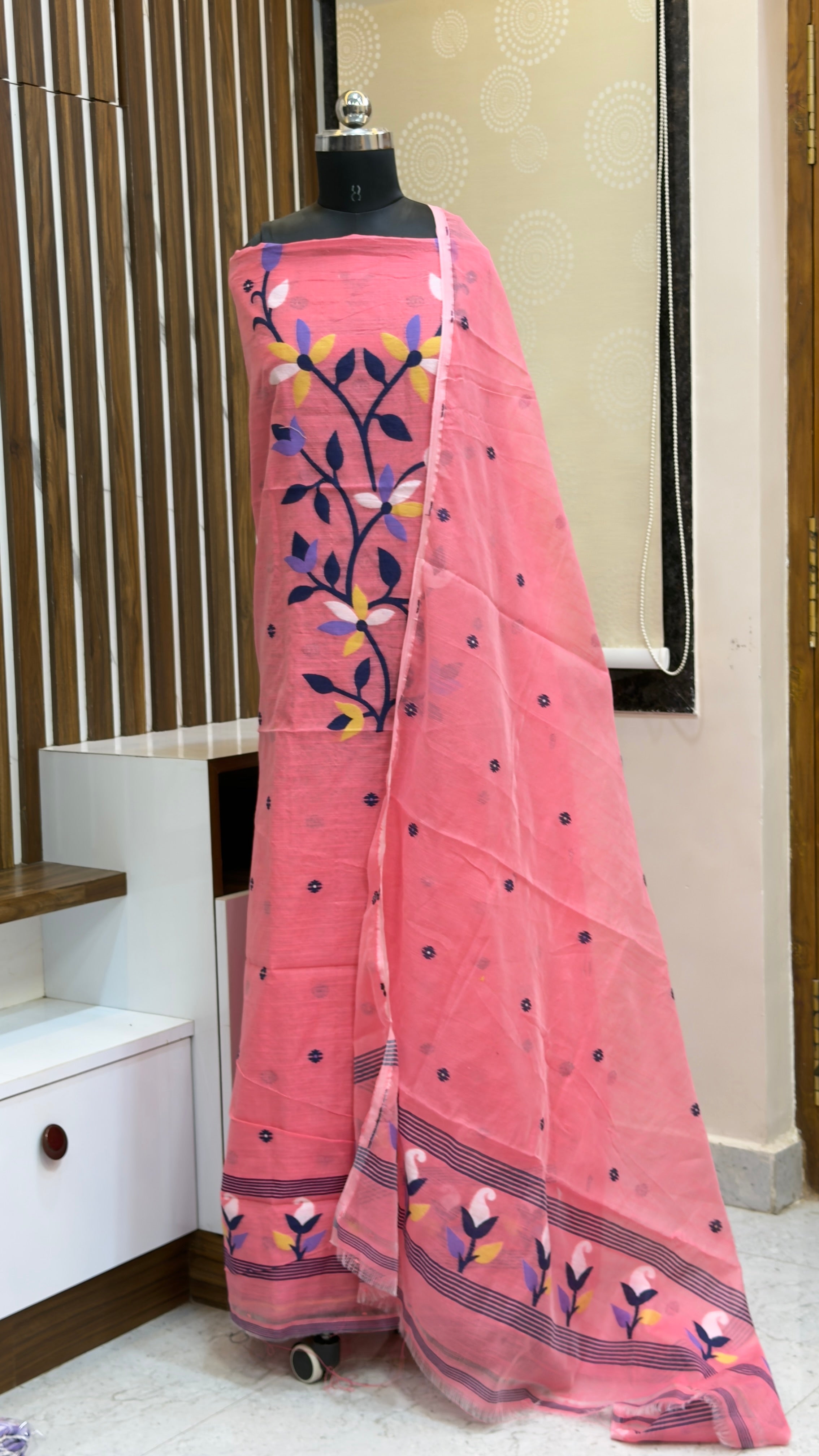 Pre Booking Orders accepted 10 days dispatch time !!! Jamdhani dress materials