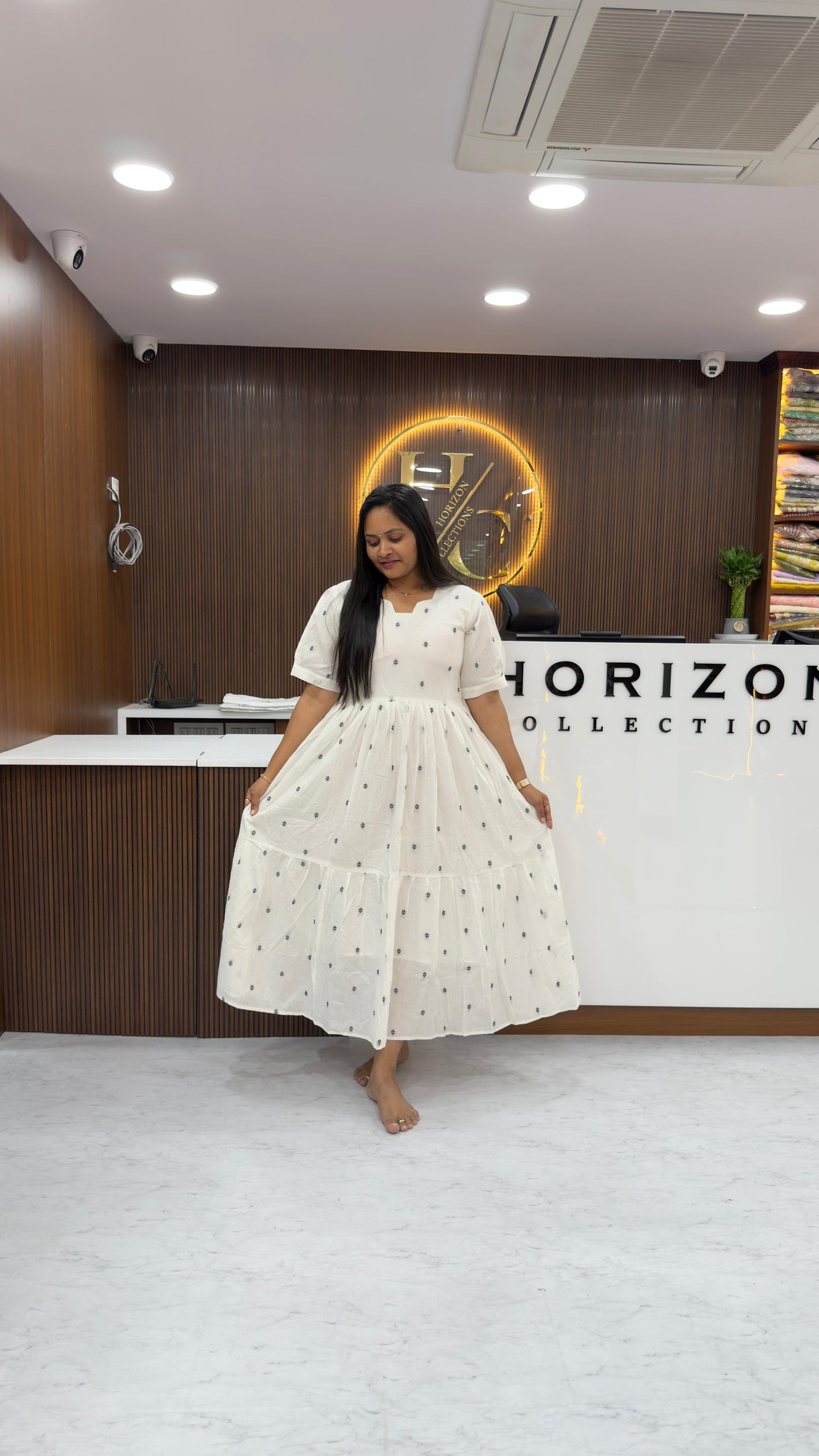 Pure cotton frocks with cotton lining