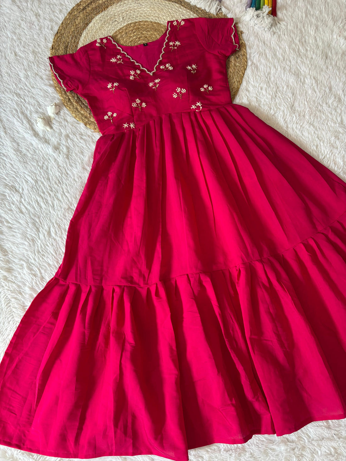 Beautiful frocks with maggam work