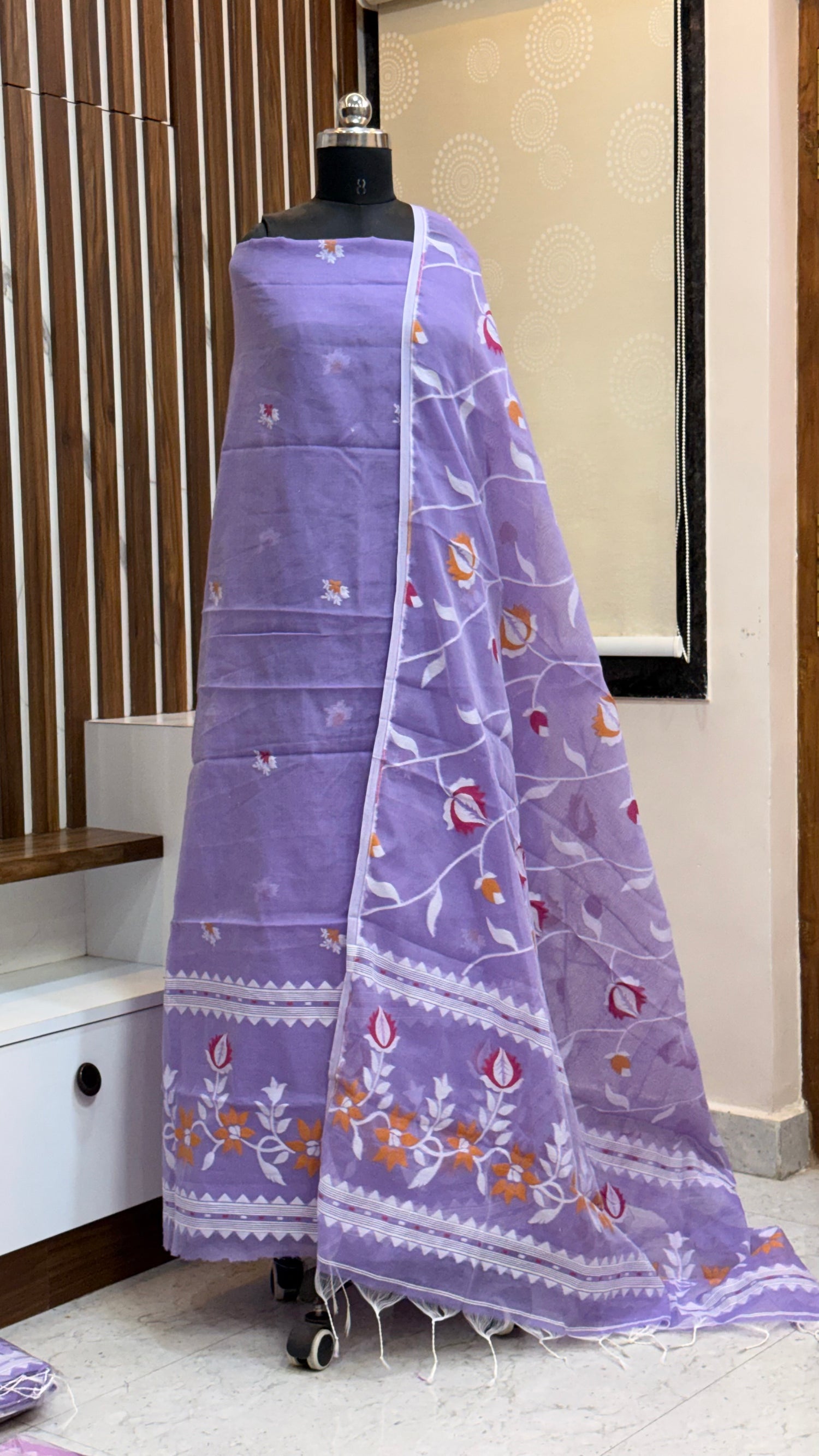 Jamdhani dress materials