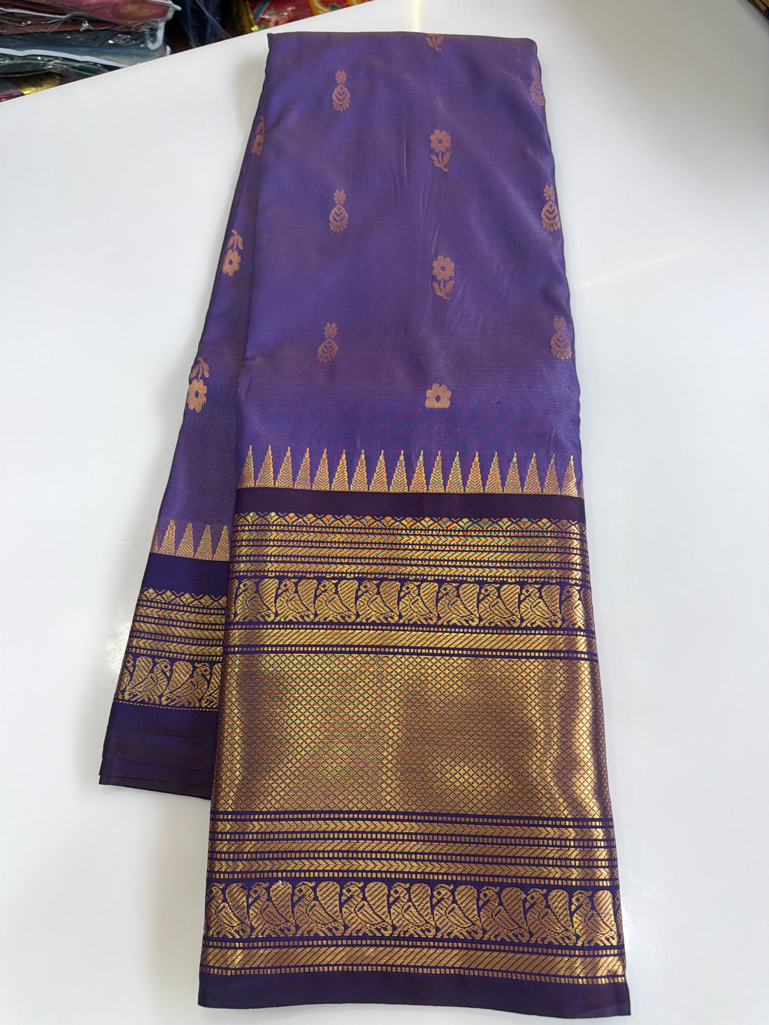 Vintage semi Kanchi pattu sarees