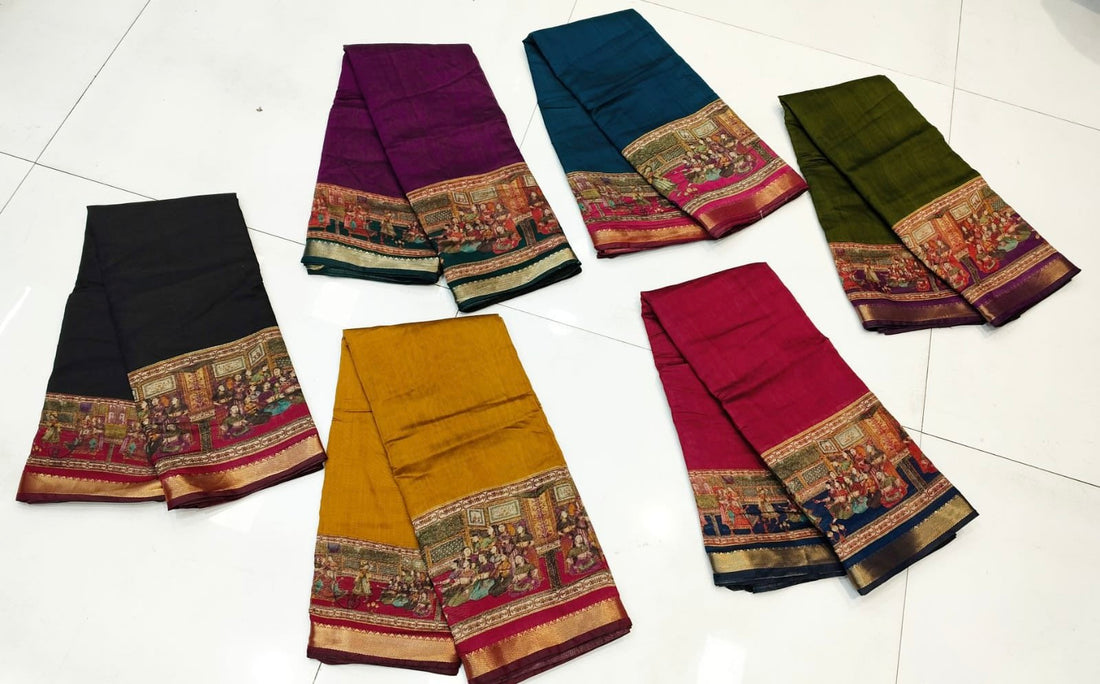 Maheshwari silk saree