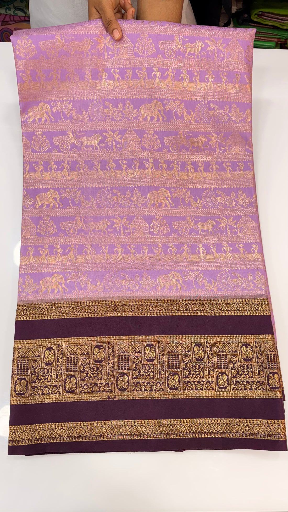 Bridal Meenakari sarees