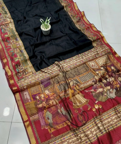 Maheshwari silk saree