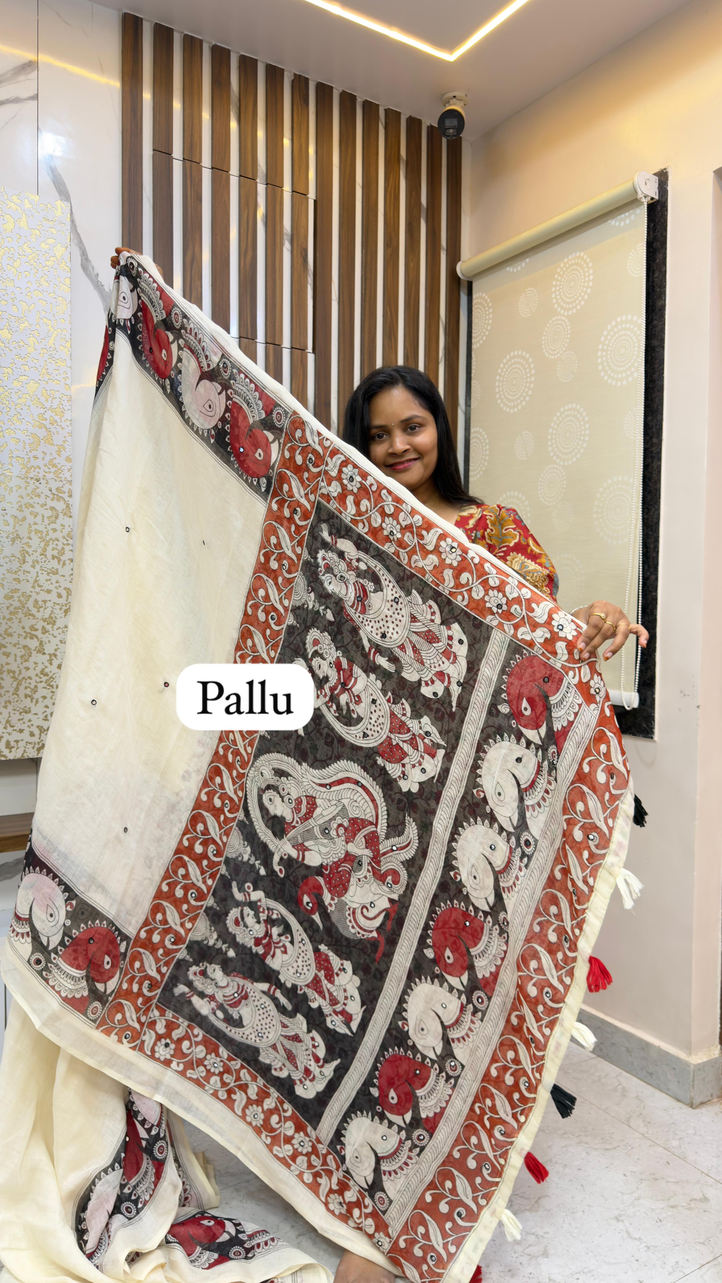 Soft Lenin saree