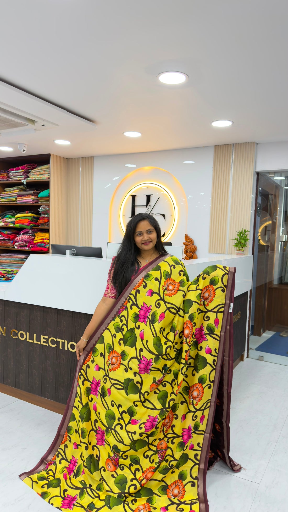 Mangalgiri Digital Printed Sarees