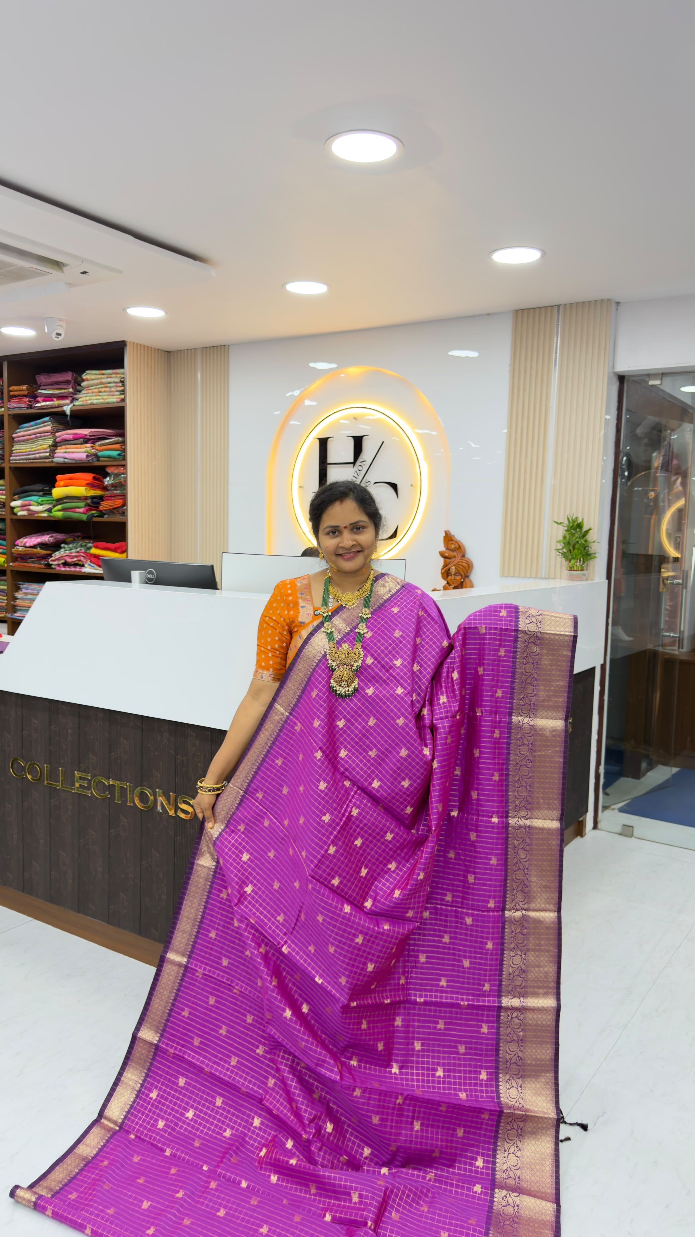 (Pre Booking ) Banarasi Vintage Chexs Sarees