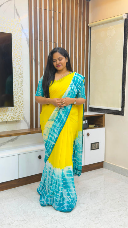 Light weight Georgette saree