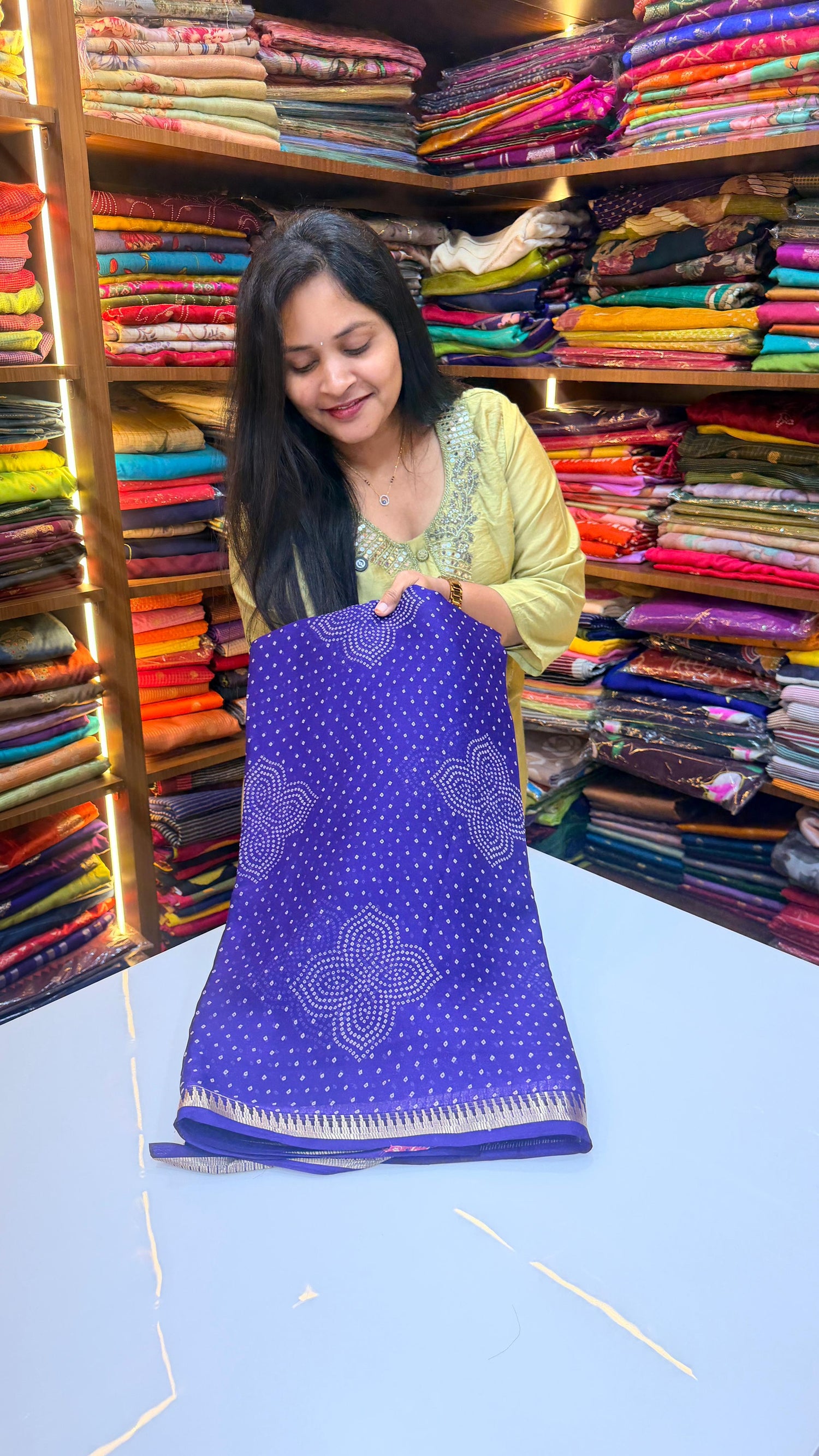 Light weight chiffon sarees