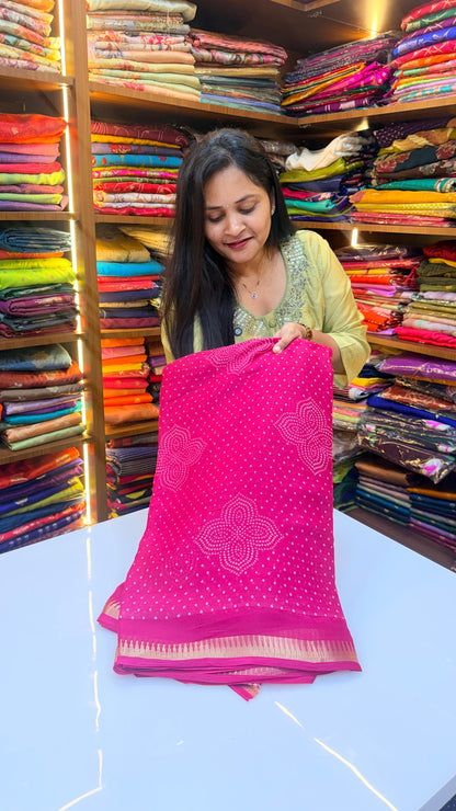 Light weight chiffon sarees